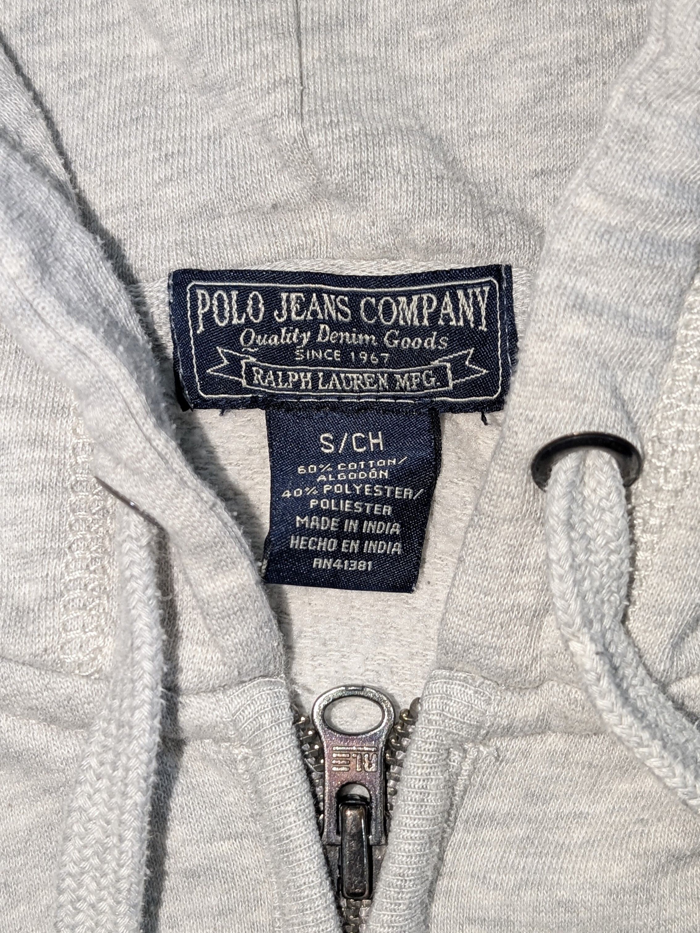 Polo Ralph Lauren Vintage Polo Jeans Co. Ralph Lauren spell out women's hoodie Size S / US 4 / IT 40 - 4 Thumbnail