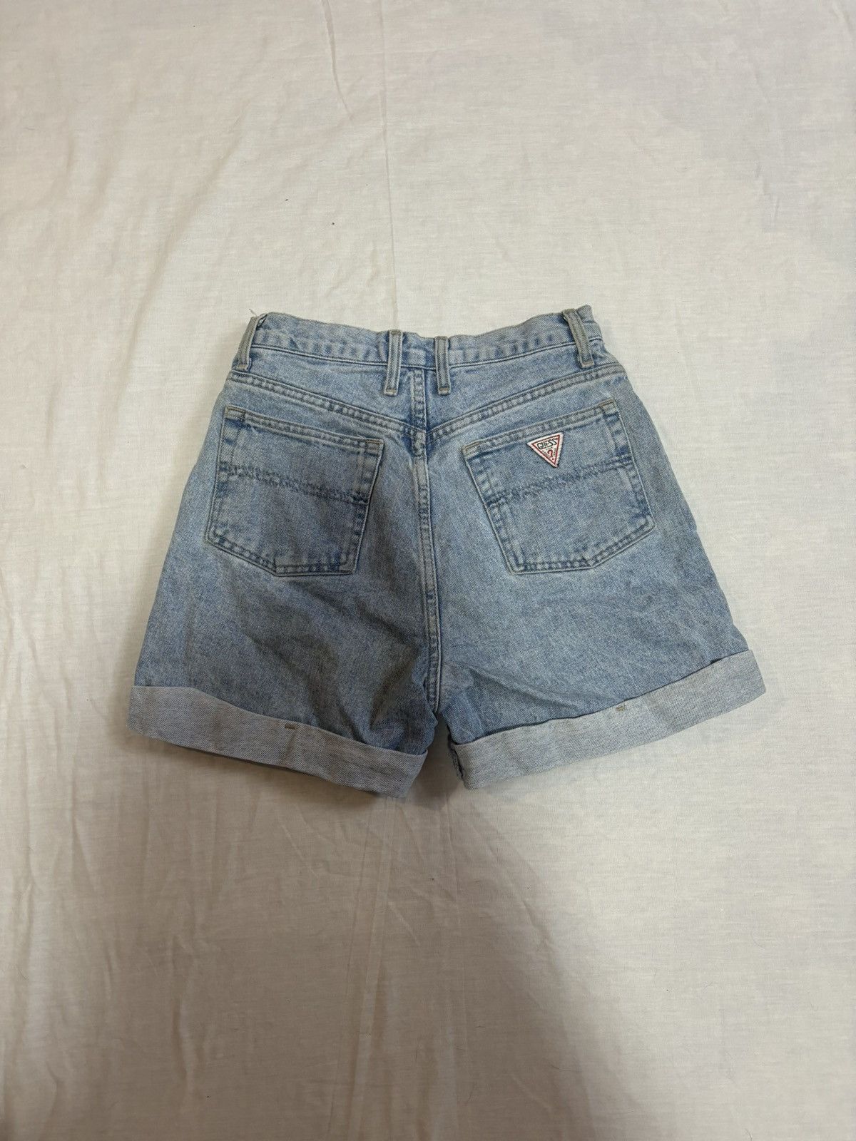 Guess × Vintage 90s denim high rise Shorts Size 27" / US 4 / IT 40 - 2 Thumbnail