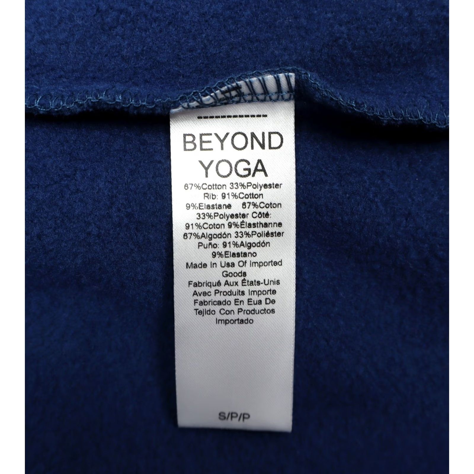 Beyond Yoga Beyond Yoga Sweatshirt Pullover Crew Neck Long Sleeve Blue Gem S Women’s Regular Size S / US 4 / IT 40 - 5 Thumbnail