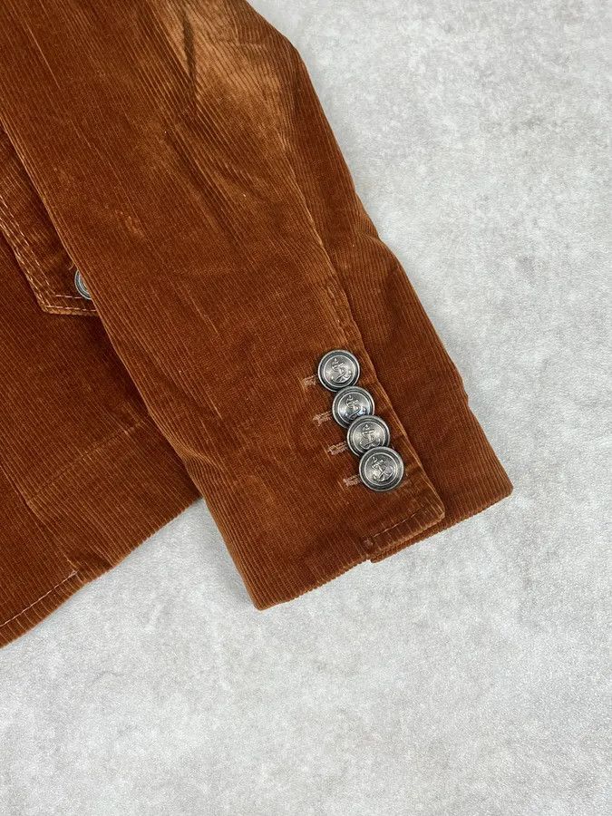 Dolce & Gabbana 2000s Dolce & Gabbana Brown Velvet Jacket Size S / US 4 / IT 40 - 10 Thumbnail