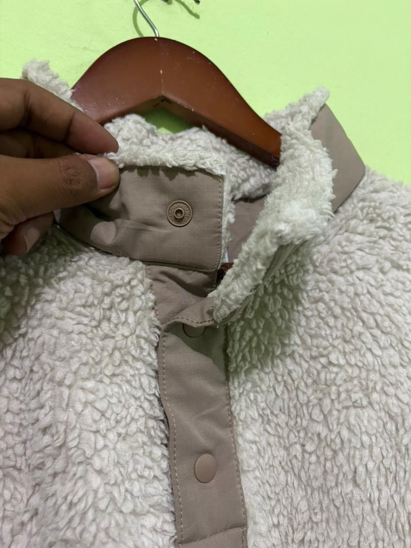 White Mountaineering White Mountaineering X Uniqlo Sherpa Fleece Jacke Size US XL / EU 56 / 4 - 10 Thumbnail