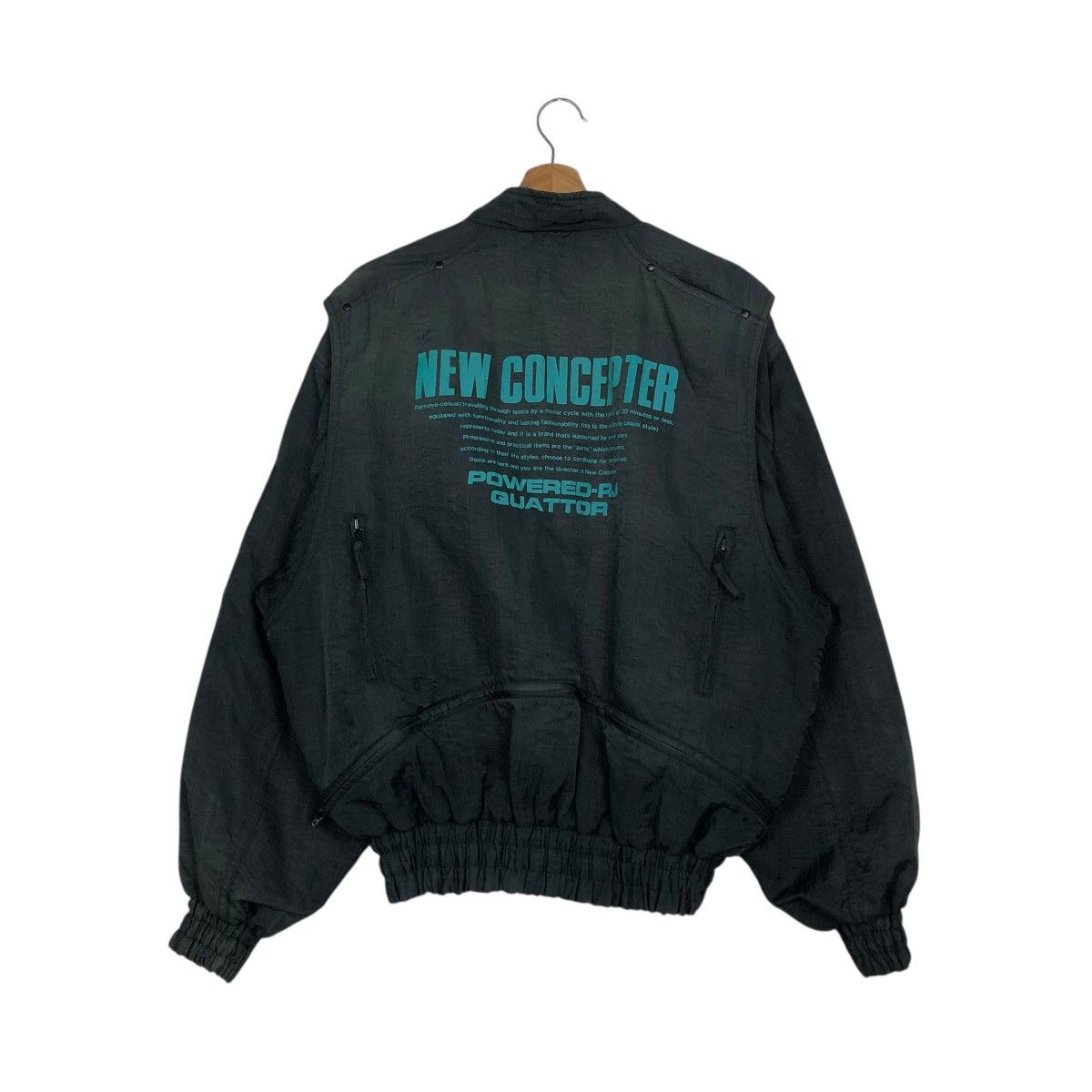 Kadoya 🔥VINTAGE RACING BOMBER JACKET MOTORCYCLE KADOYA NEWCONCEPTER Size US L / EU 52-54 / 3 - 10 Thumbnail