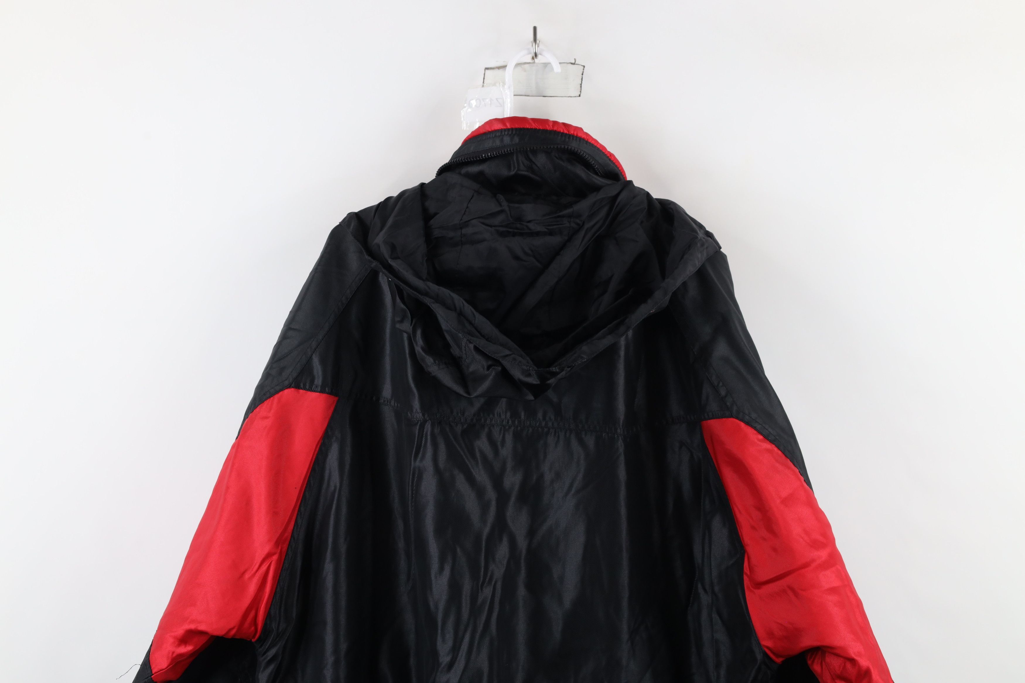 Marlboro × Vintage Vintage 90s Marlboro Block Full Zip Parka Jacket Hooded Size US XL / EU 56 / 4 - 17 Thumbnail