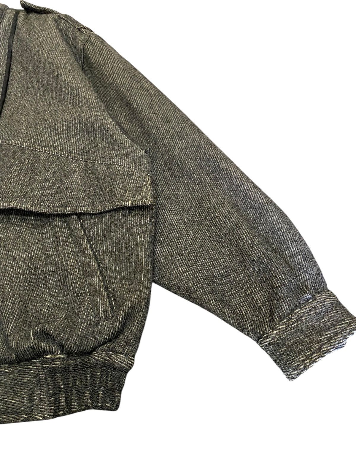 Issey Miyake VTG 80s ORORA Wool Jacket Bomber Issey Miyake Style Size US L / EU 52-54 / 3 - 5 Thumbnail