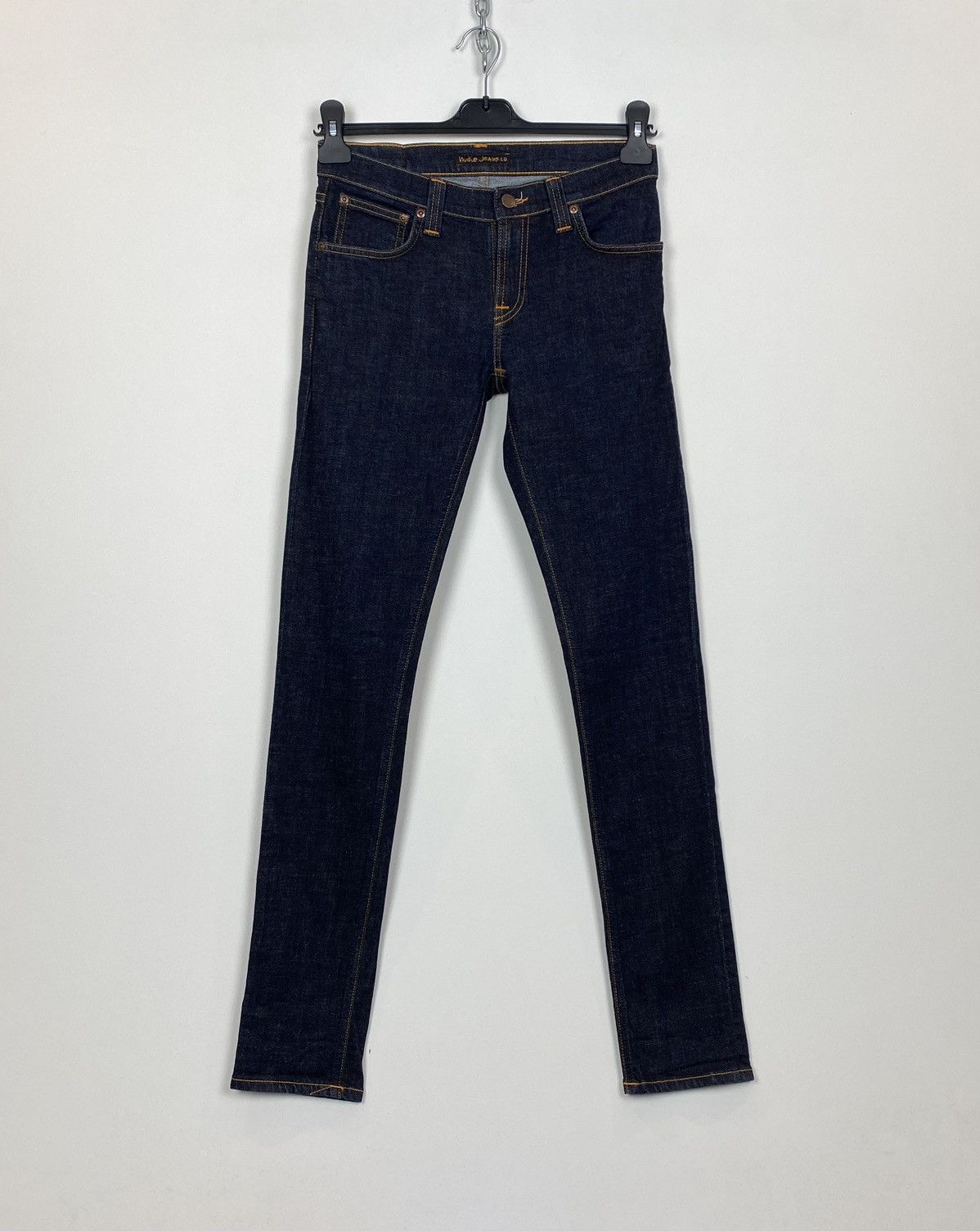 Nudie Jeans Nudie Jeans Organic Cotton Navy Indigo Blue Made in Italy Size US 28 / EU 44 - 4 Thumbnail