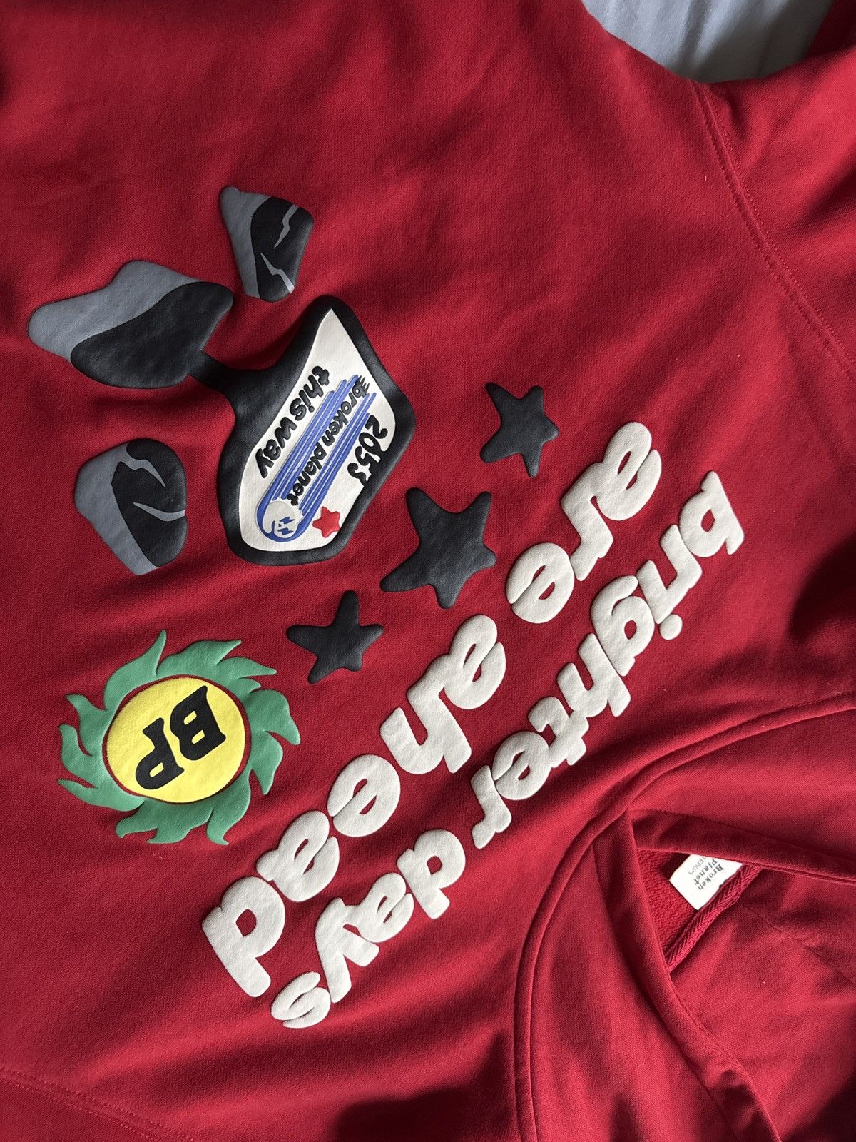 Broken Planet Broken planet “brighter days are ahead” hoodie Size US M / EU 48-50 / 2 - 6 Thumbnail