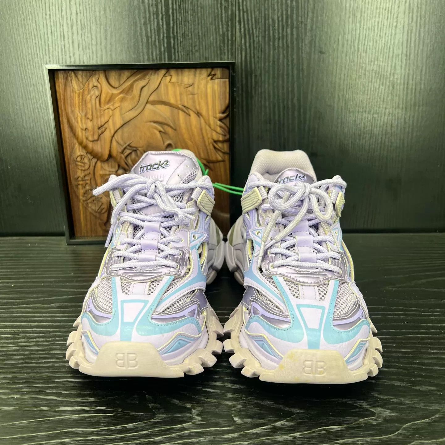 Balenciaga Balenciaga Track 2 Violet 38 new box Size US 8 / IT 38 - 4 Thumbnail