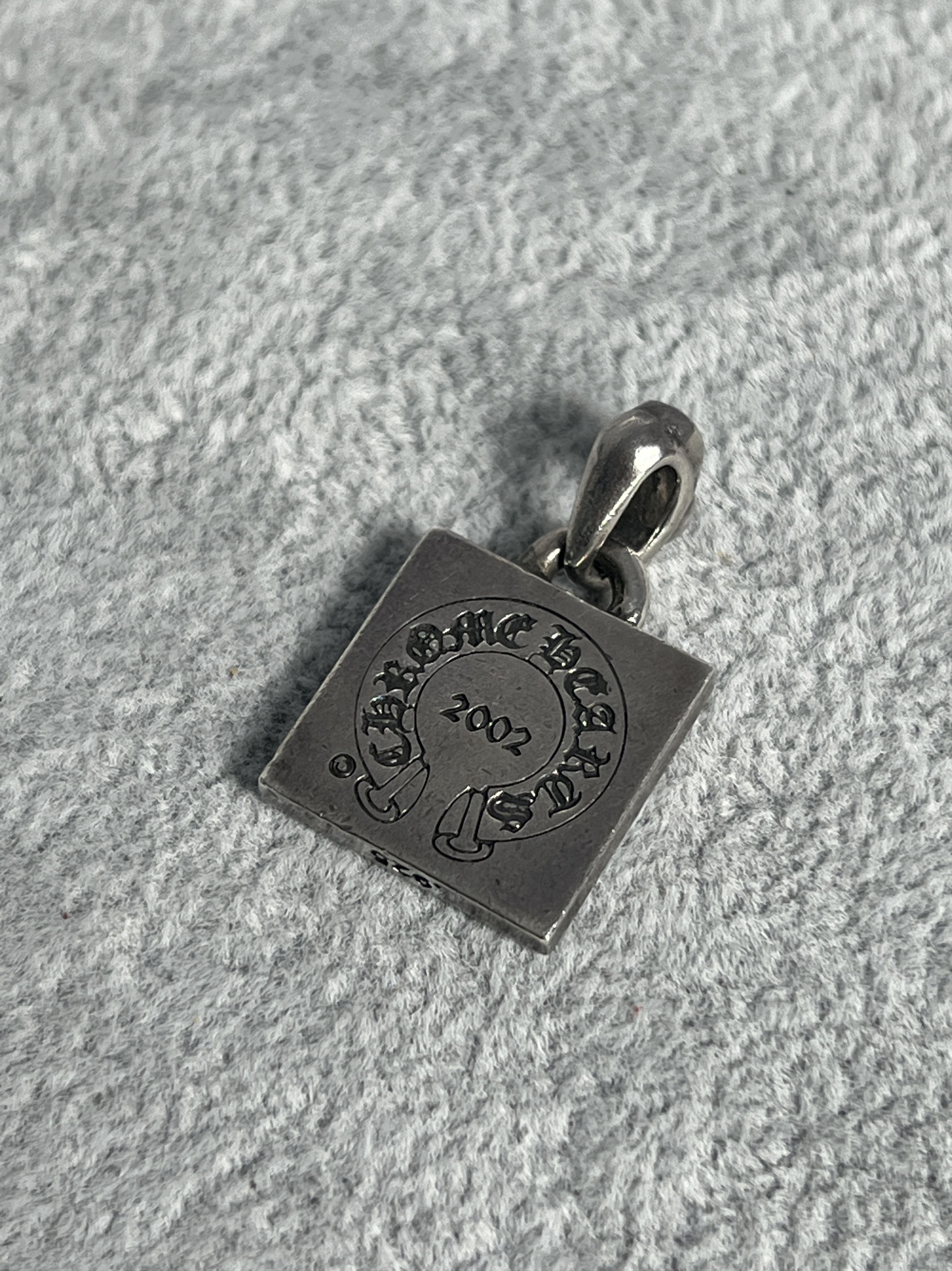 Chrome Hearts Chrome Hearts Square Cross Pendant 2002 .925 Silver Size ONE SIZE - 4 Thumbnail