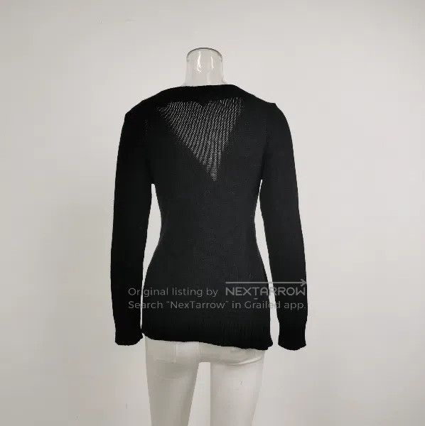 Prada Prada Black Cashmere V. Size S / US 4 / IT 40 - 2 Thumbnail
