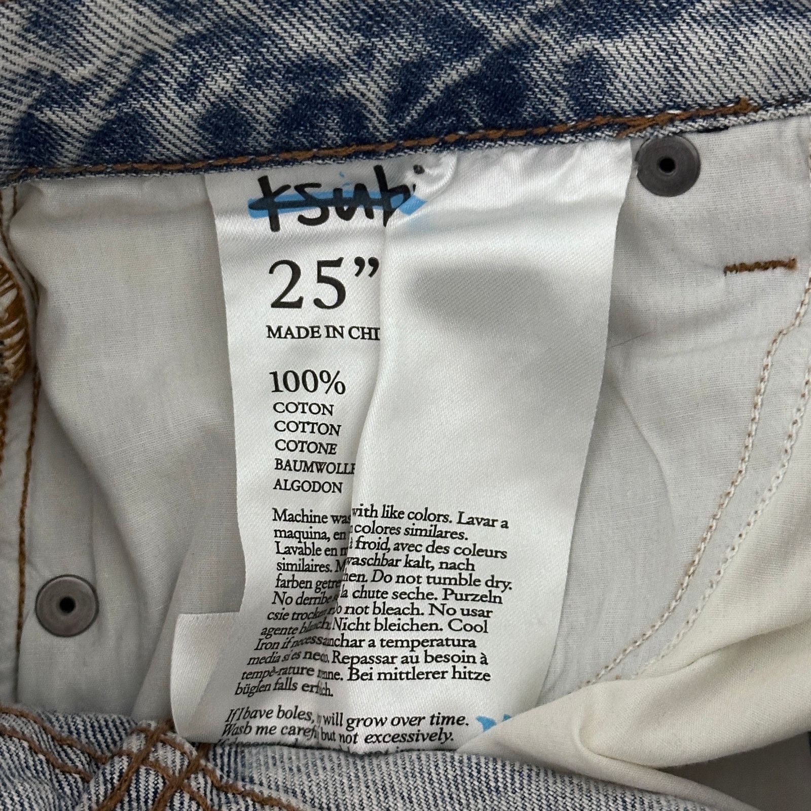 Ksubi Low Rider Cyberflora Denim Size US 28 / EU 44 - 9 Thumbnail
