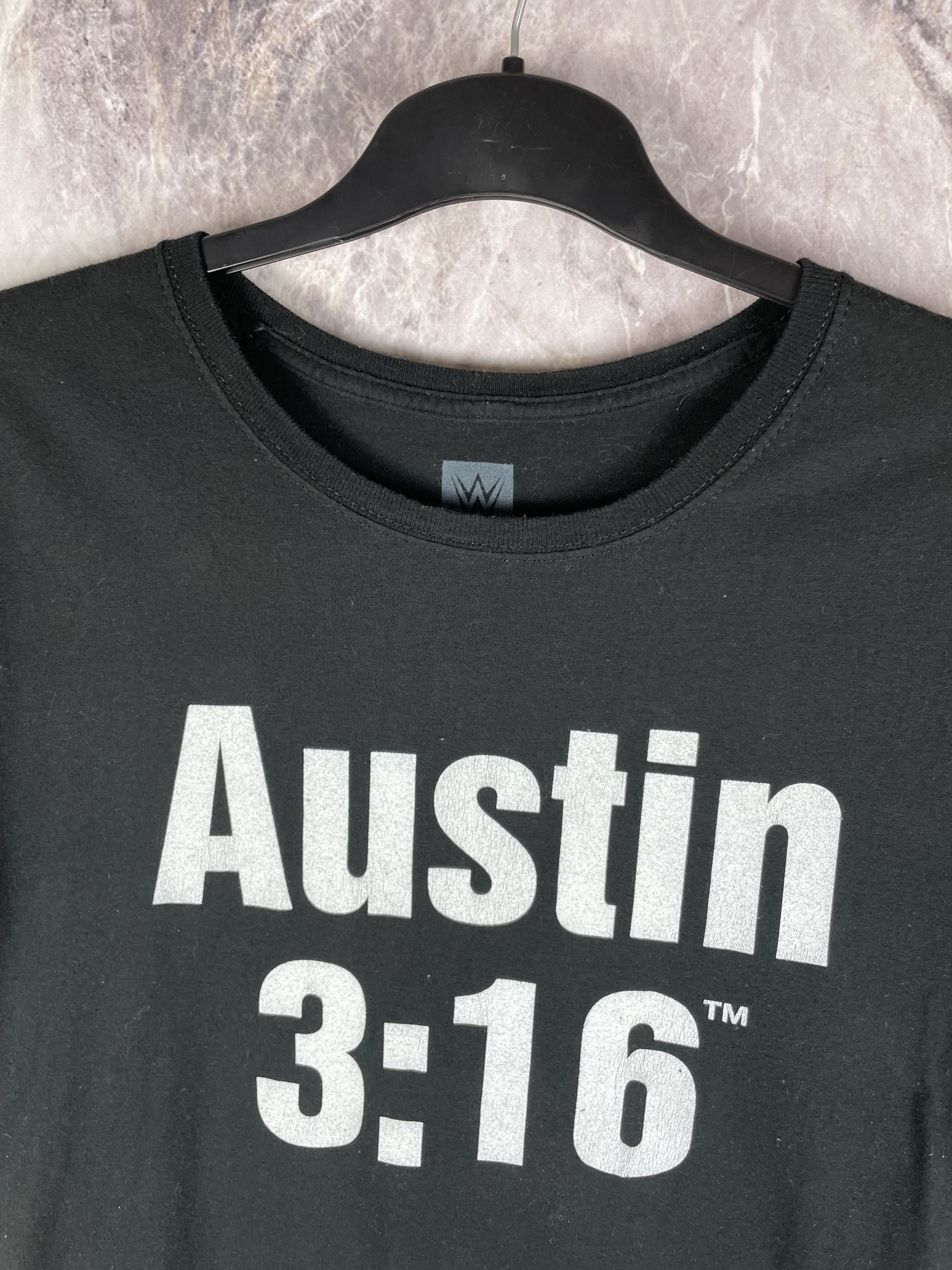 WWE Vintage Stone Cold Steve Austin 3:16 WWE skulls tee 90’s Size US XXL / EU 58 / 5 - 6 Thumbnail