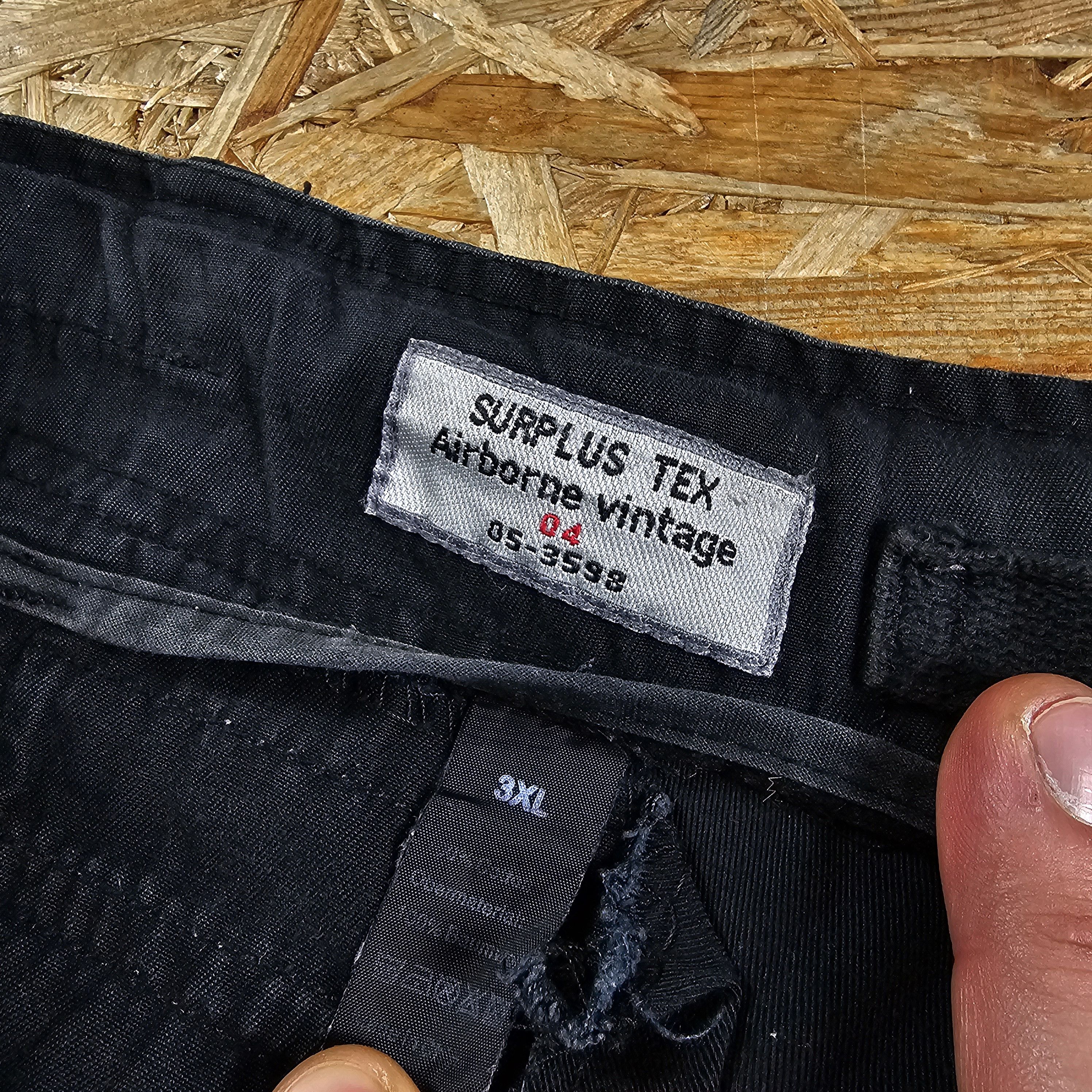 Japanese Brand × Vintage SURPLUS TEX UTILITY CARGO PANTS TROUSERS Y2K BAGGY Size US 42 / EU 58 - 5 Thumbnail