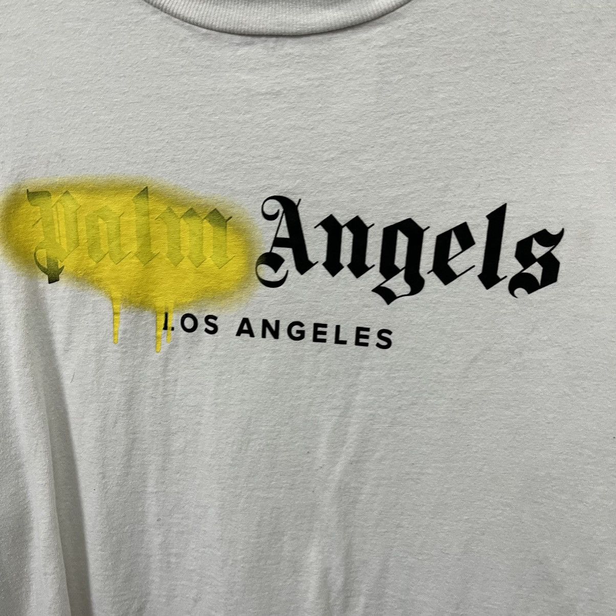 Palm Angels Palm Angels T-Shirt Big Logo Spray Size US S / EU 44-46 / 1 - 5 Thumbnail