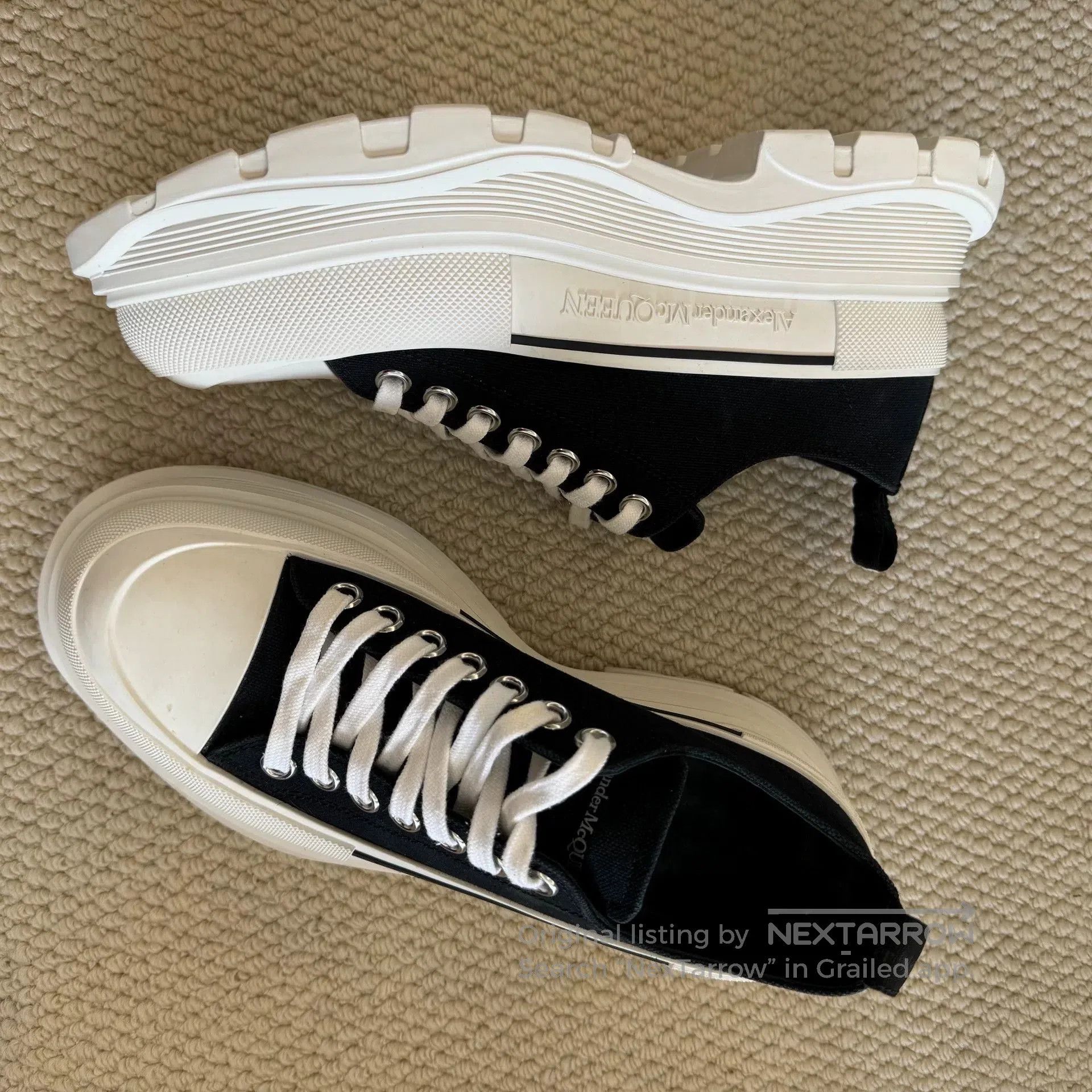 Alexander McQueen alexander mcqueen tread slick black and white boots. Size US 8 / EU 41 - 8 Thumbnail