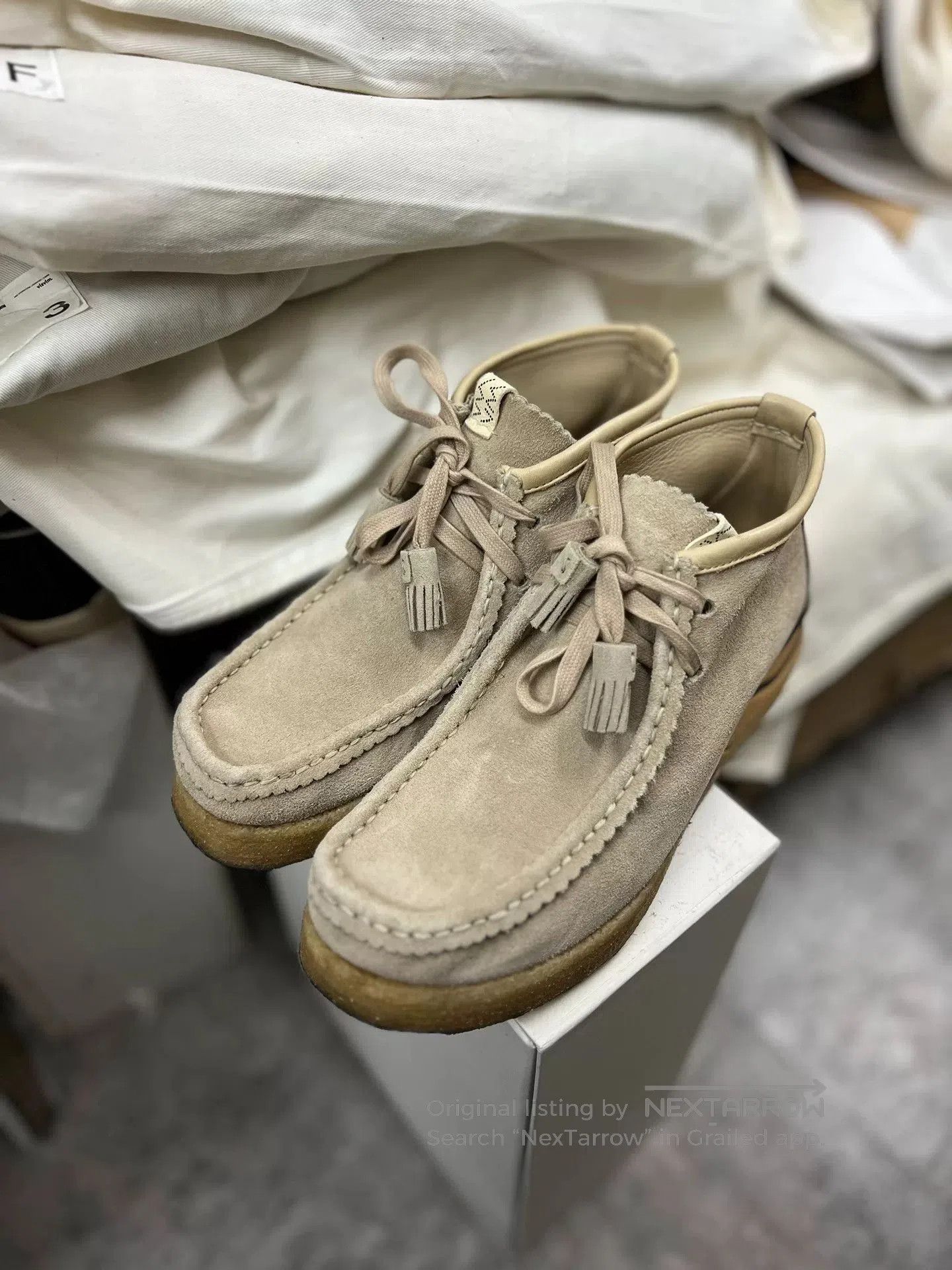 Visvim visvim beuys trekker folk shoes in sand. Size US 9 / EU 42 - 1 Thumbnail