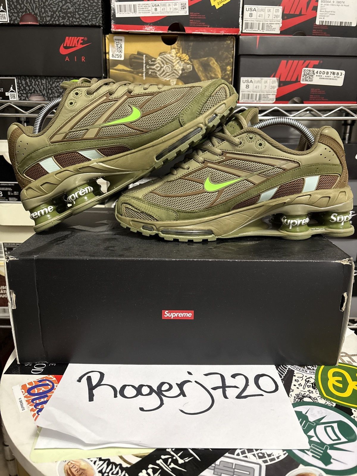 Nike × Supreme Supreme Nike Shox Ride 2 SP Size US 8 / EU 41 - 5 Thumbnail