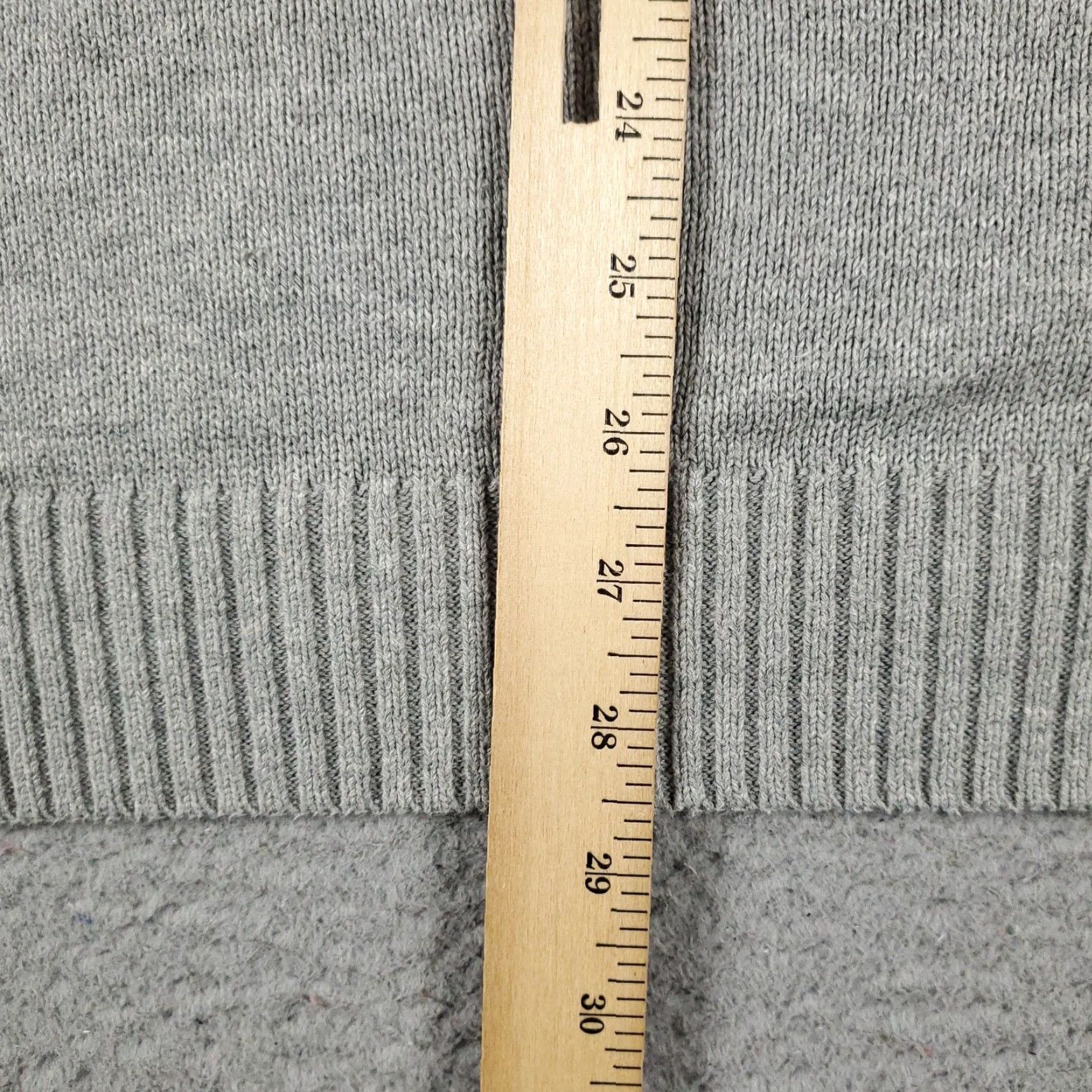 Nautica Nautica Mens Sweater Extra Large XL Gray Casual 1/4 Zip Up Size US XL / EU 56 / 4 - 6 Thumbnail