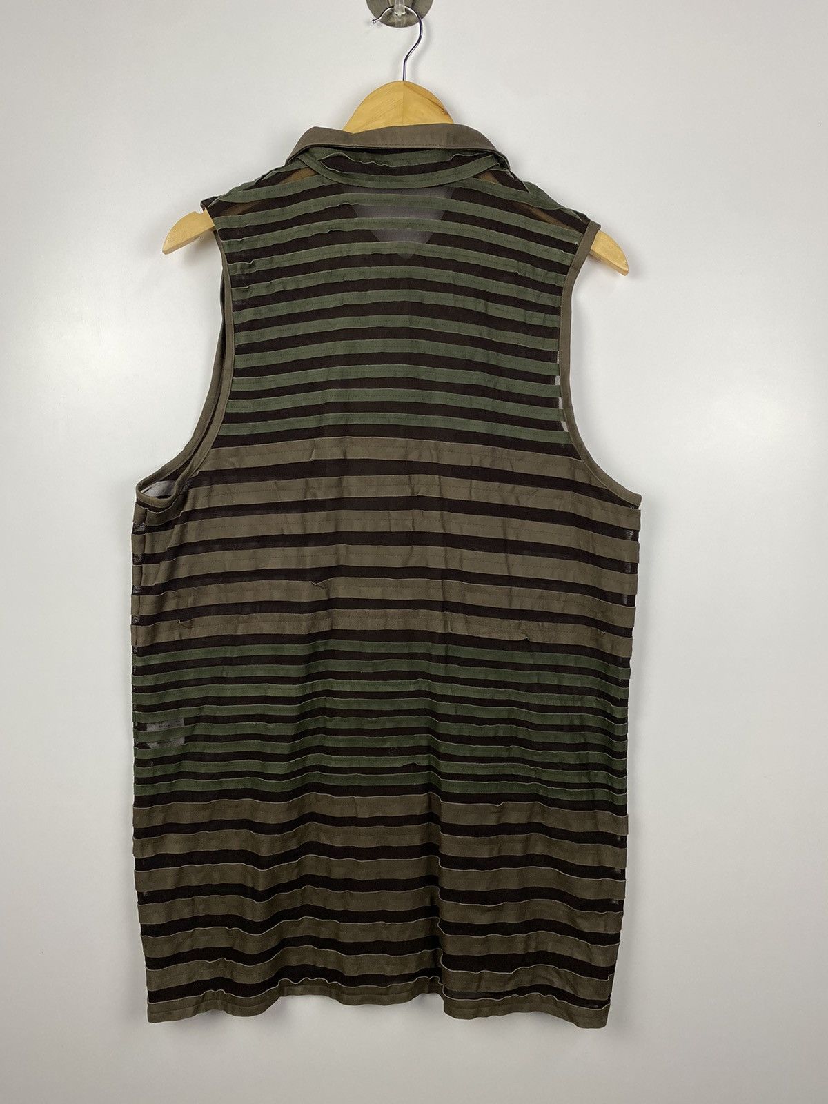 Japanese Brand × Vintage Vintage Shirt 3D Striped JPG Style Size US L / EU 52-54 / 3 - 2 Thumbnail