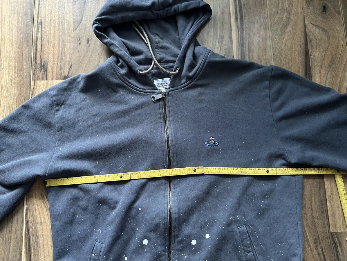 Vivienne Westwood Vivienne Westwood Custom Hoodie Zip Sweatshirt Size US L / EU 52-54 / 3 - 14 Thumbnail