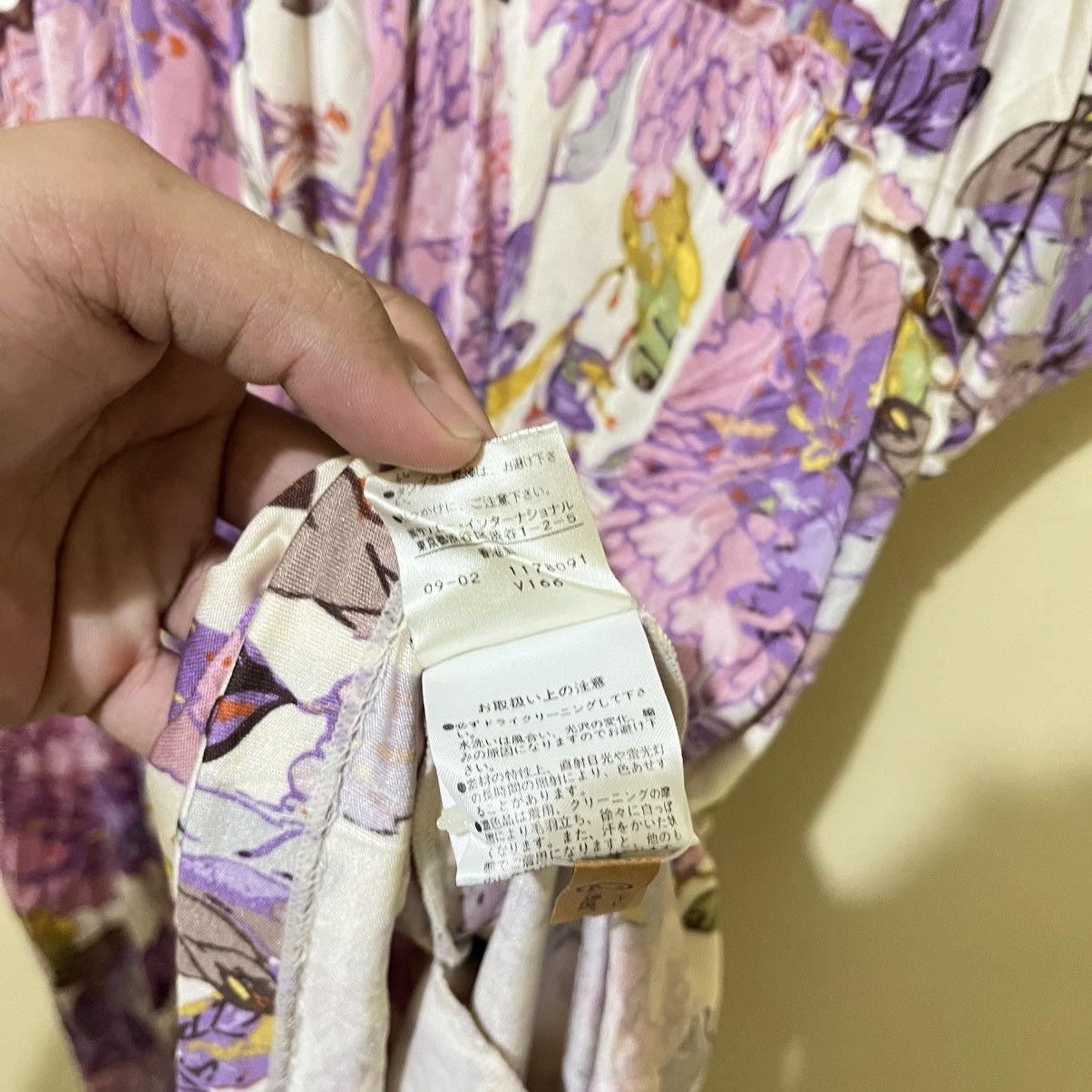 Vivienne Tam VIVIENNE TAM - FLORAL BUTTERFLY SILK DRESS Size XS / US 0-2 / IT 36-38 - 6 Thumbnail