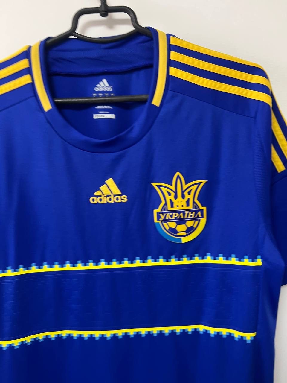 Adidas Ukraine Euro 2012/13 Home Jersey Football Shirt Adidas Large Size US L / EU 52-54 / 3 - 7 Thumbnail