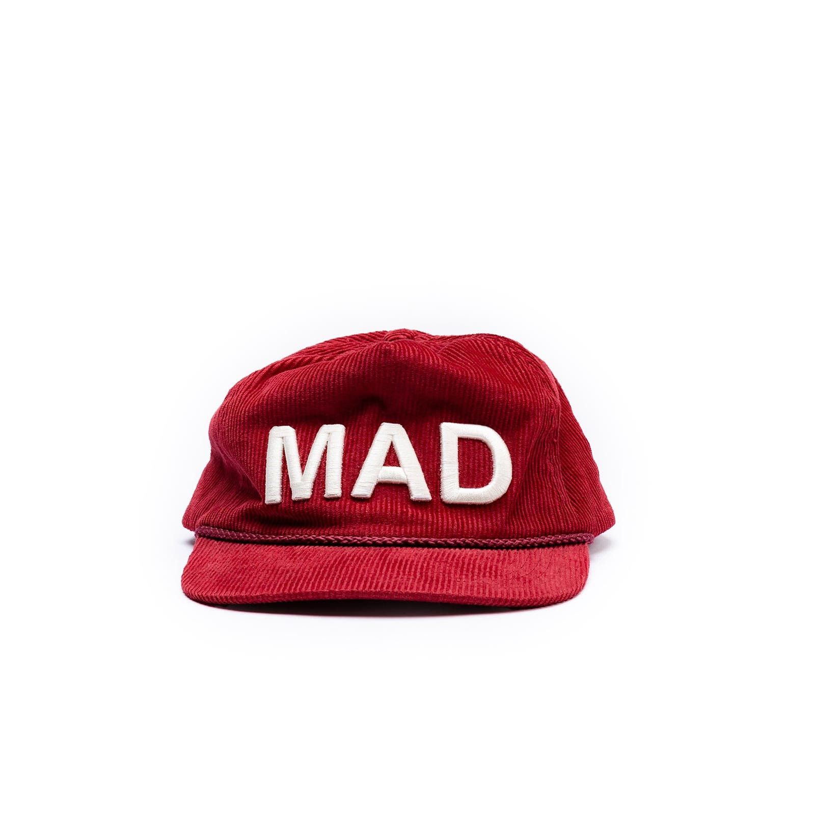 image of Undercover "mad" Cap in Red, Men's