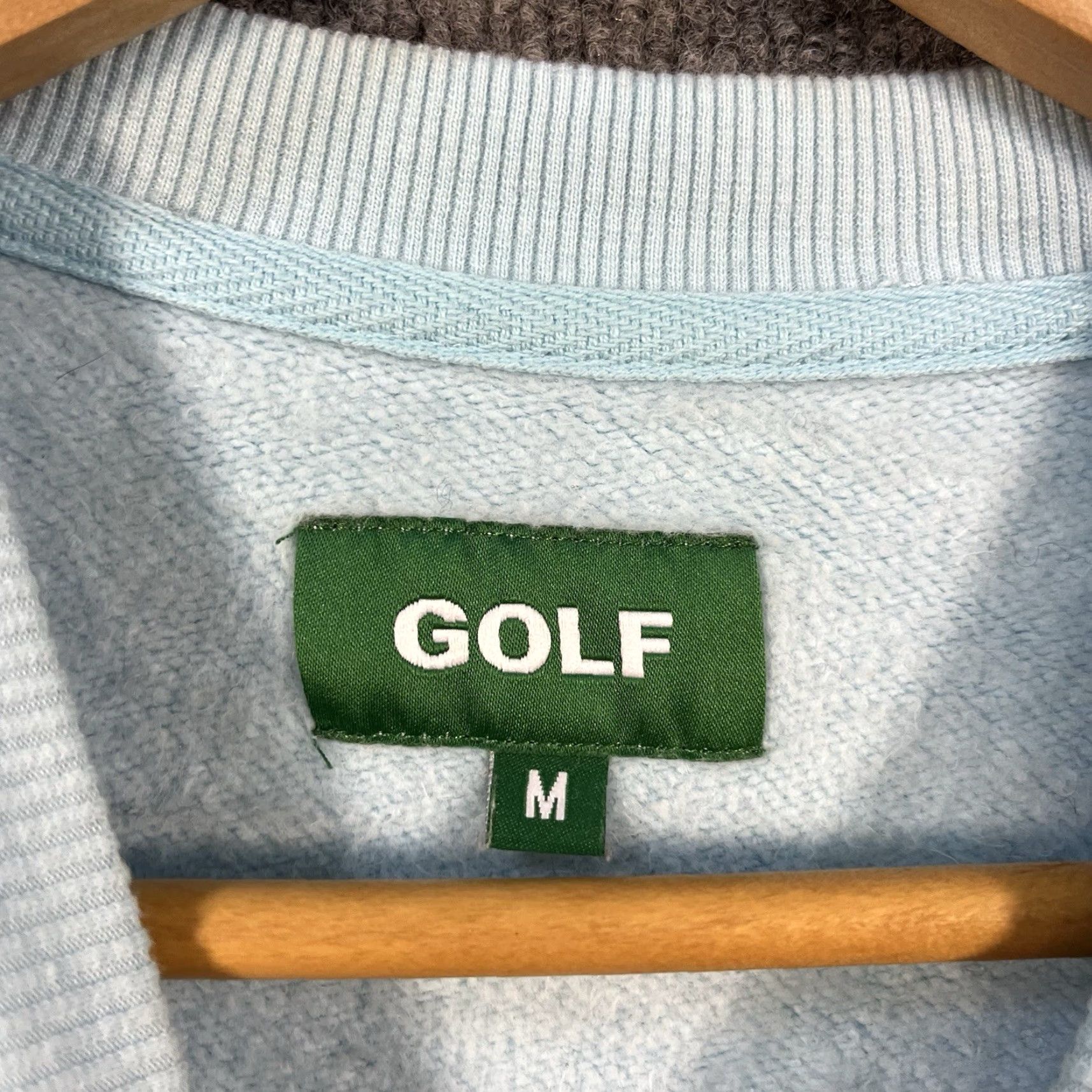 Golf Wang Golf Wang Crewneck Sweatshirt Mens M Color Block Striped Logo Sweatshirt Size US M / EU 48-50 / 2 - 3 Thumbnail