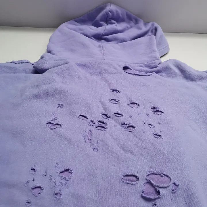 Balenciaga Balenciaga SS22 Purple Hooded Sweatshirt 0079-2507 Size US M / EU 48-50 / 2 - 4 Thumbnail
