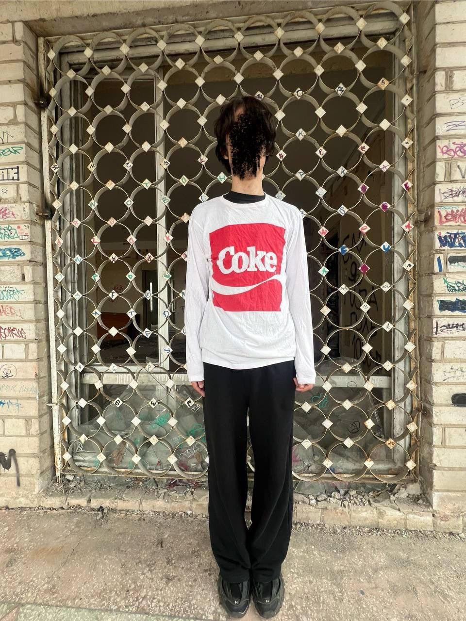 Vintage Crazy Coka Opium Coca Kola Long sleeve Size US L / EU 52-54 / 3 - 3 Thumbnail
