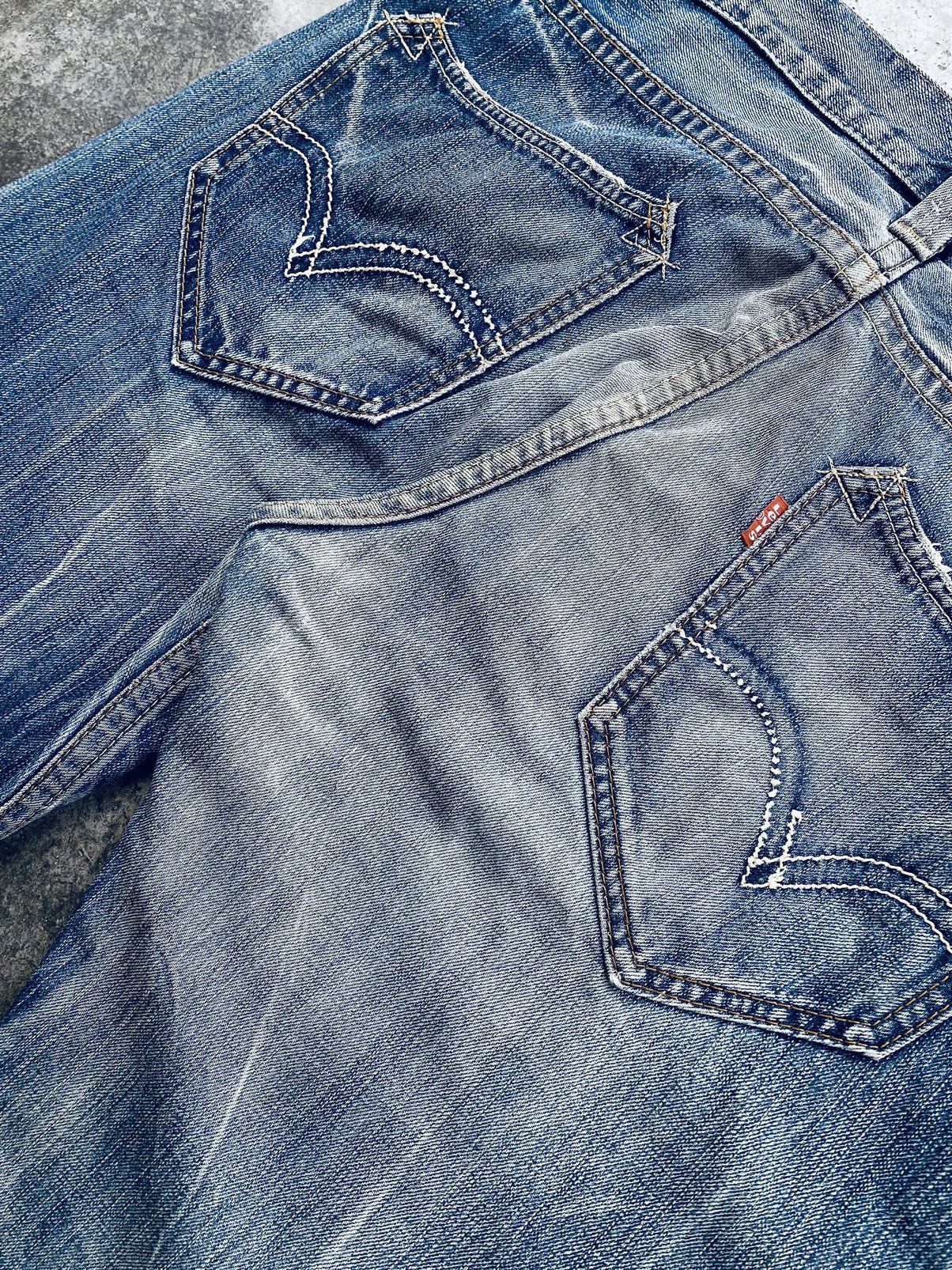 Levi's Vintage Clothing Vintage Rare Levis Flared Distressed Denim Pants Size US 36 / EU 52 - 11 Thumbnail