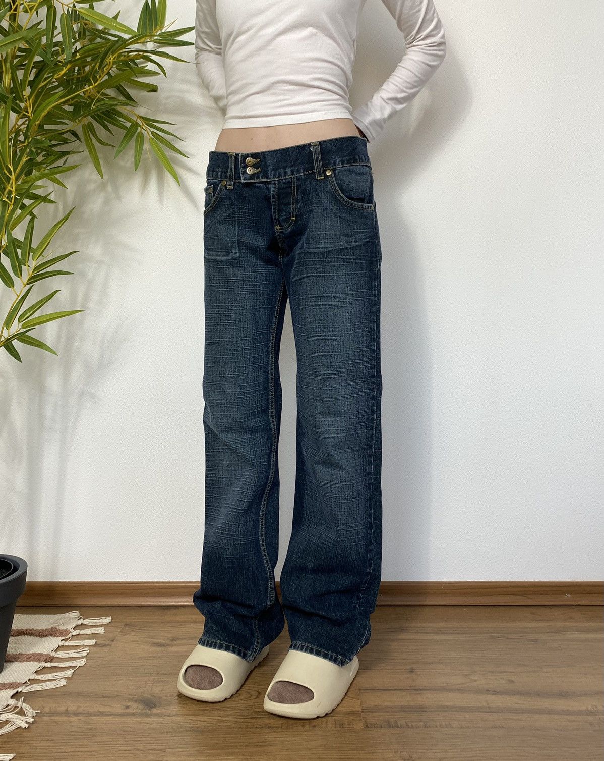 Roberto Cavalli WASHED ROBERTO CAVALLI DEMIN PANTS Size 31" - 8 Thumbnail