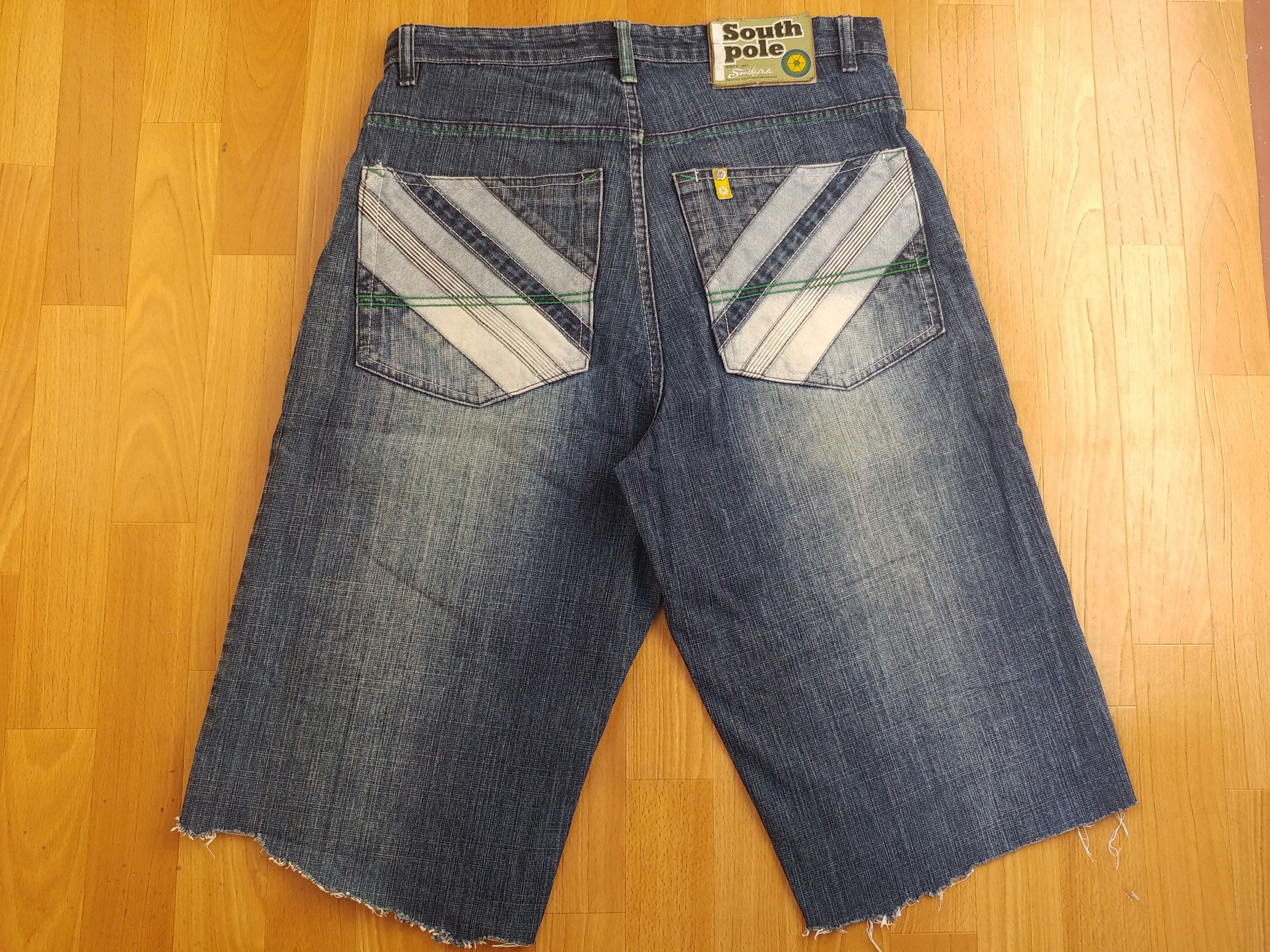 Southpole Southpole shorts, vintage hip hop baggy jeans, 90s size W 32 Size US 32 / EU 48 - 1 Thumbnail