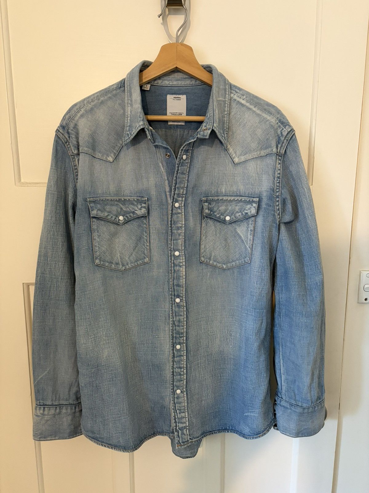 Social Sculpture Albacore Selvedge Denim Shirt