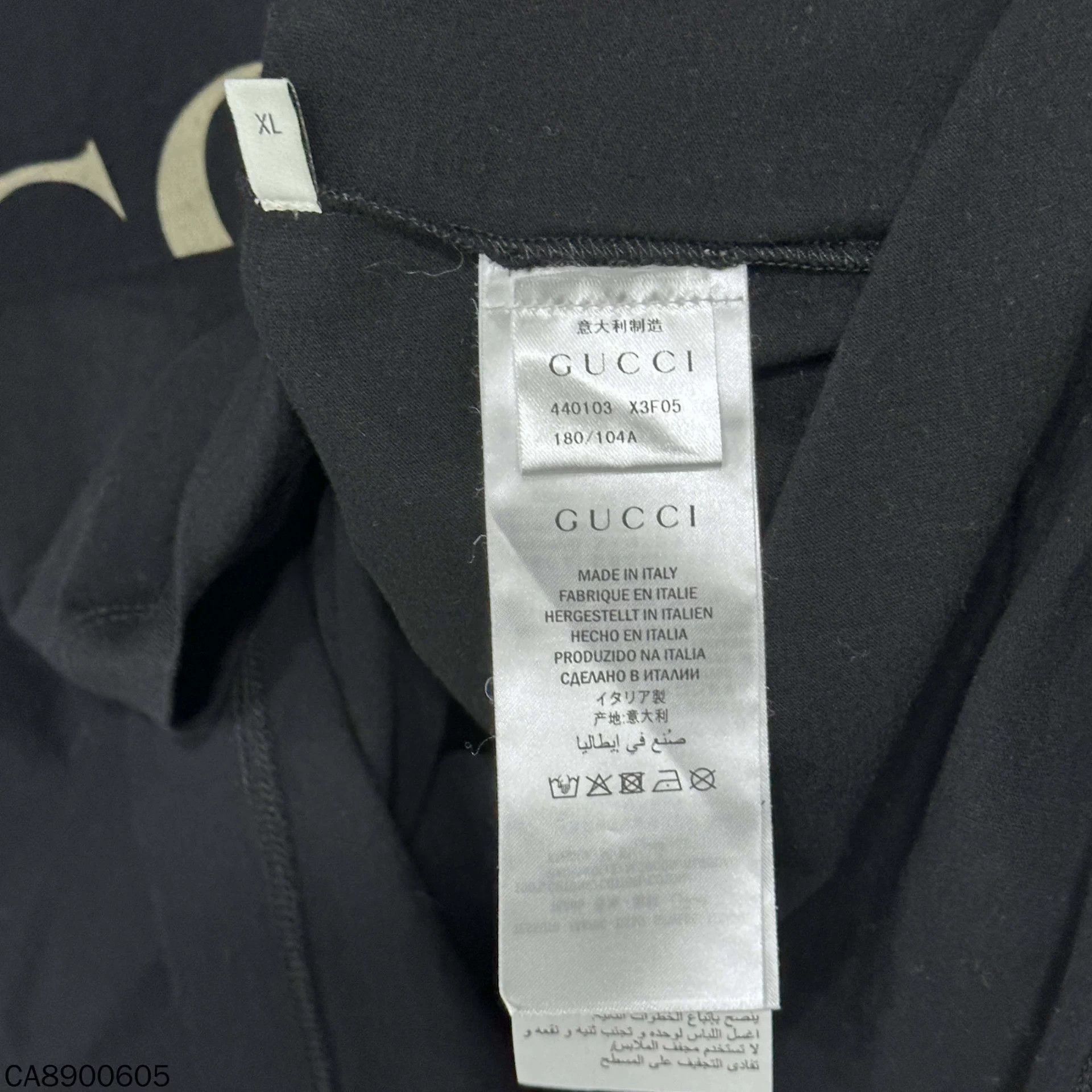 Gucci GUCCI belt logo short sleeve tee XL Size US XL / EU 56 / 4 - 4 Thumbnail