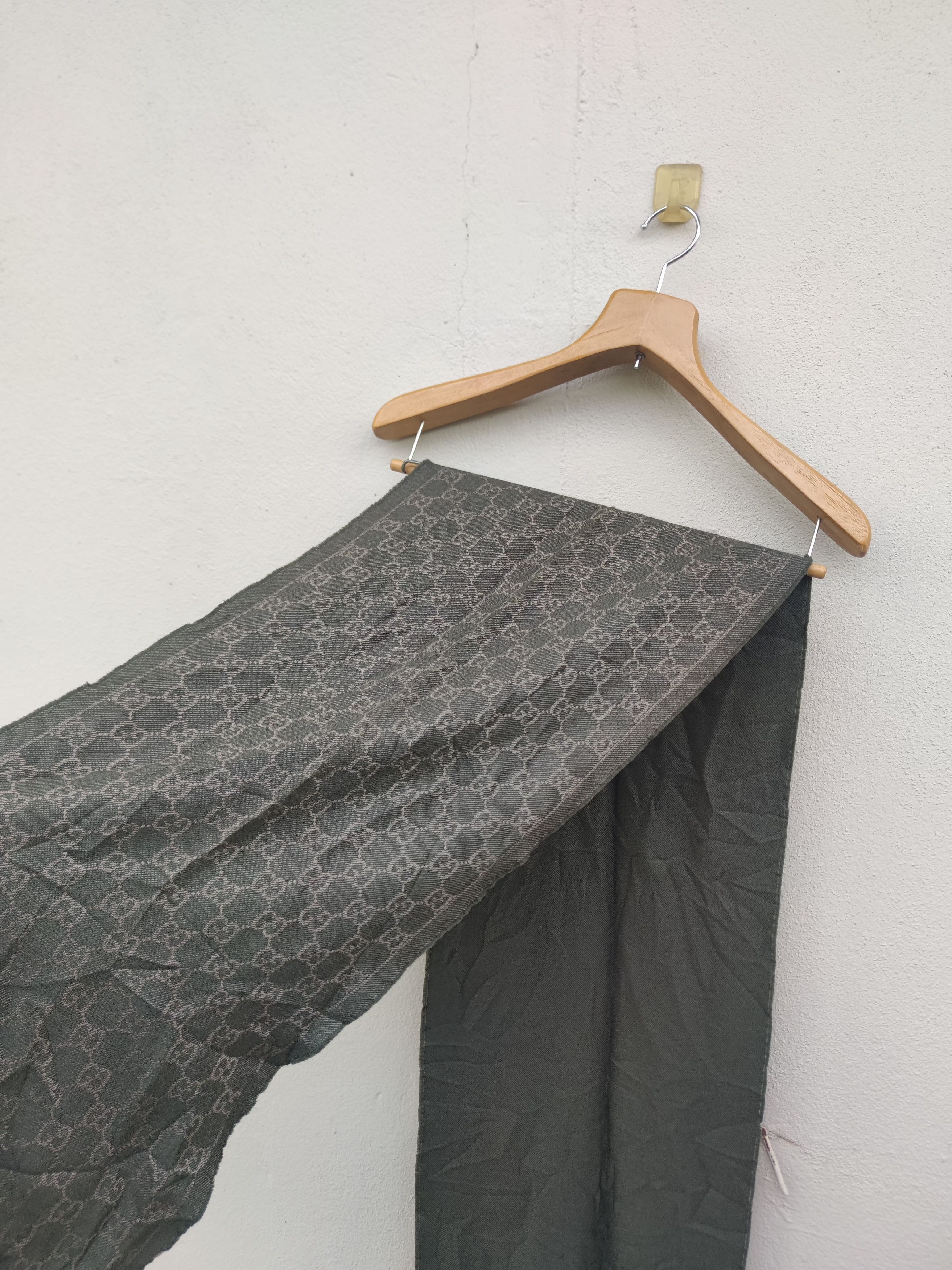 Gucci Gucci GG Monogram Wool Muffler Size ONE SIZE - 6 Thumbnail
