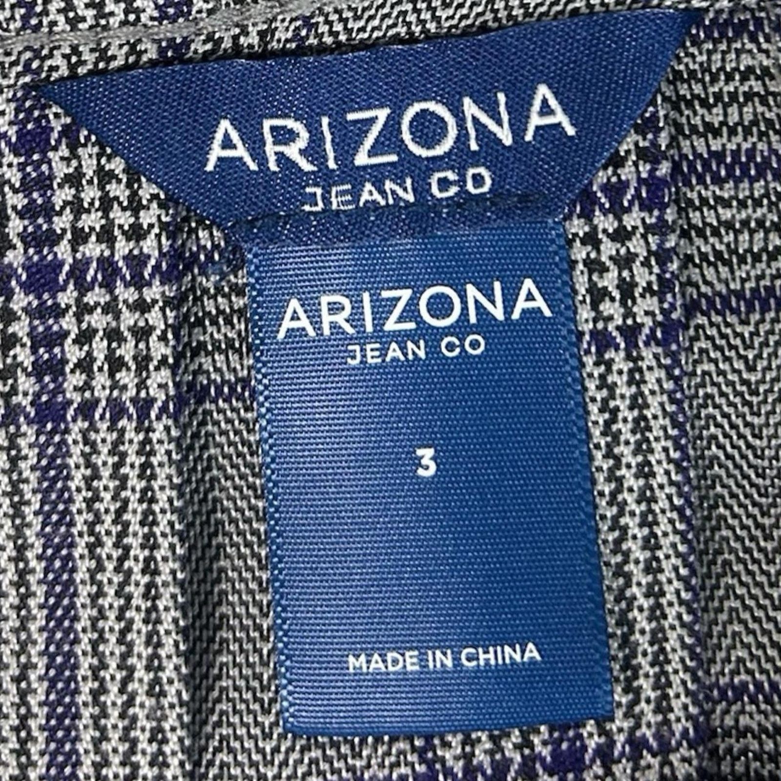Arizona Jean Co. Pleated plaid mini skirt by Arizona jeans sz 3 Size 28" / US 6 / IT 42 - 3 Thumbnail