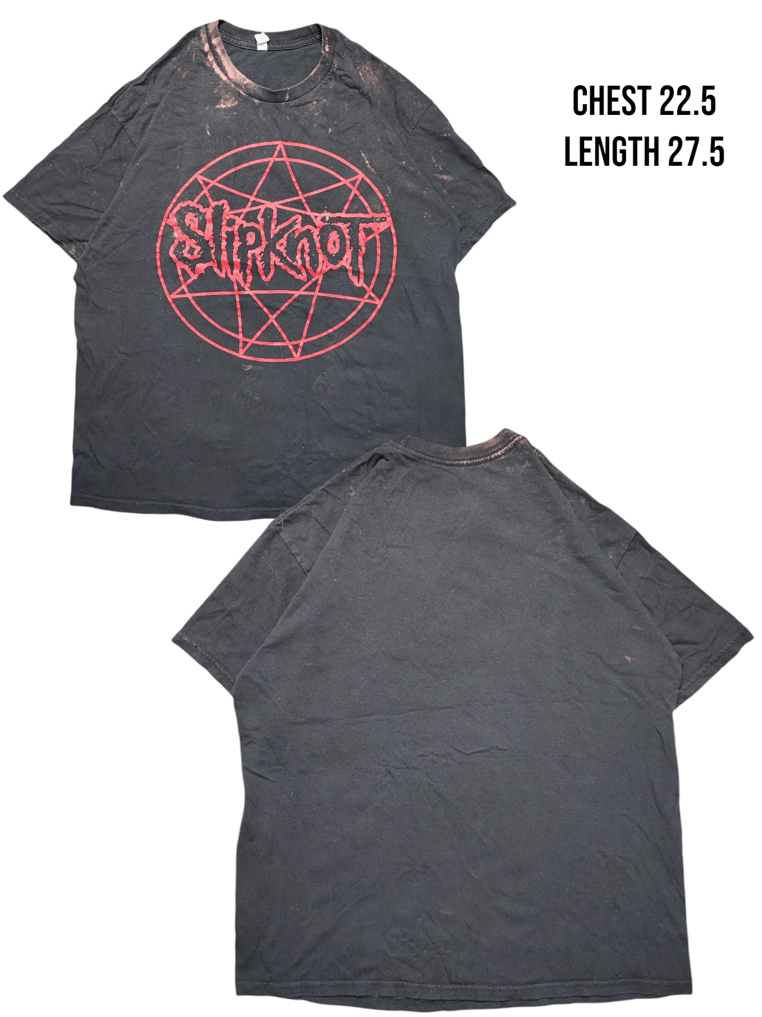 Slipknot Slipknot Band T-shirt Distress Size US XL / EU 56 / 4 - 1 Thumbnail