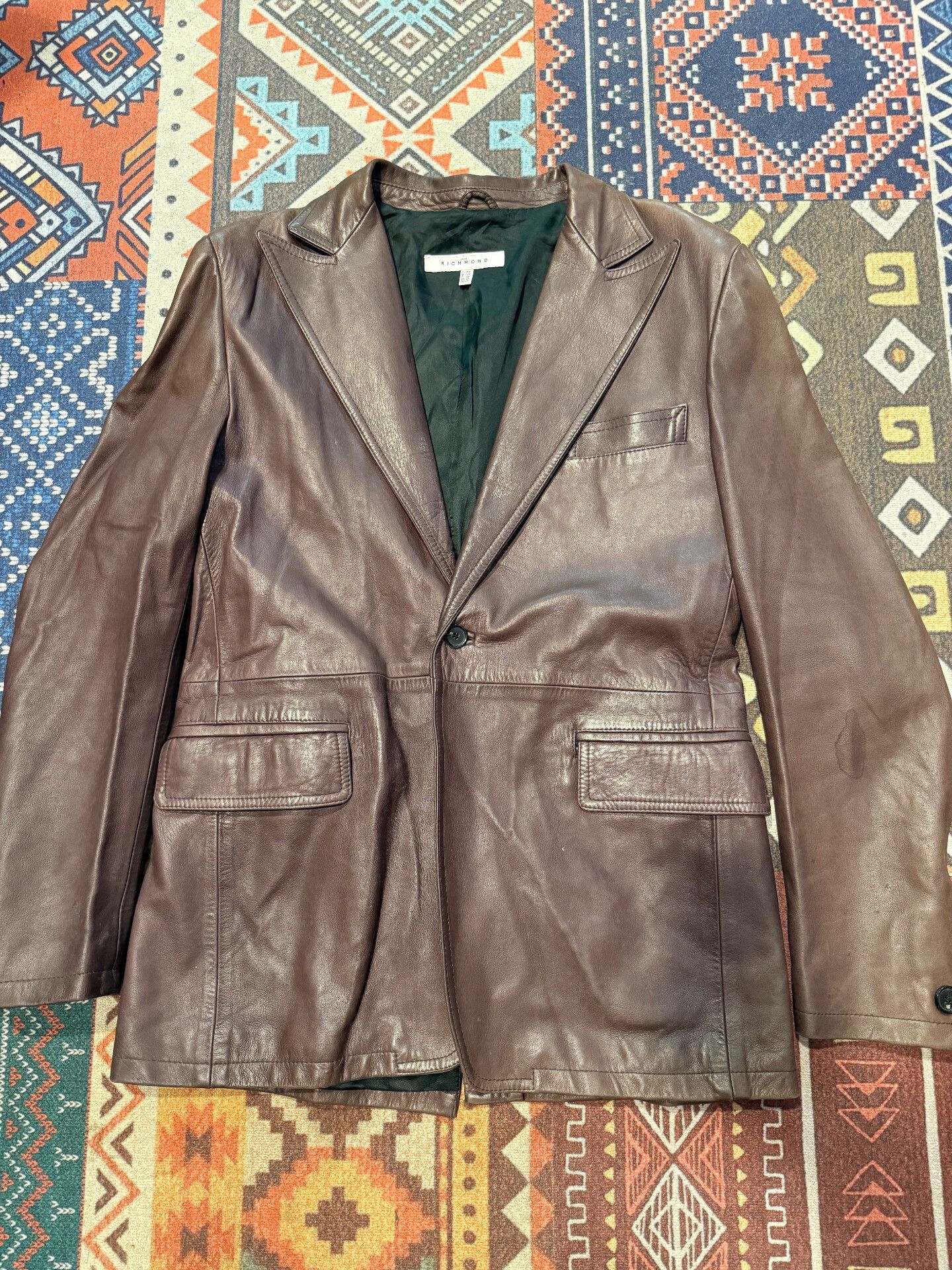 John Richmond John Richmond Peacoat Suit Jacket Size US L / EU 52-54 / 3 - 1 Thumbnail