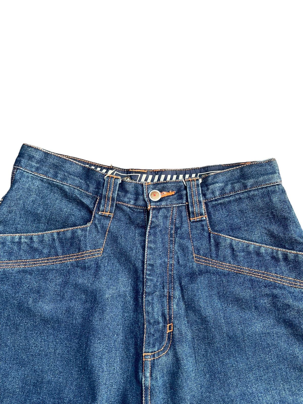 JNCO Johnny Blaze Baggy Denim Size US 30 / EU 46 - 6 Thumbnail