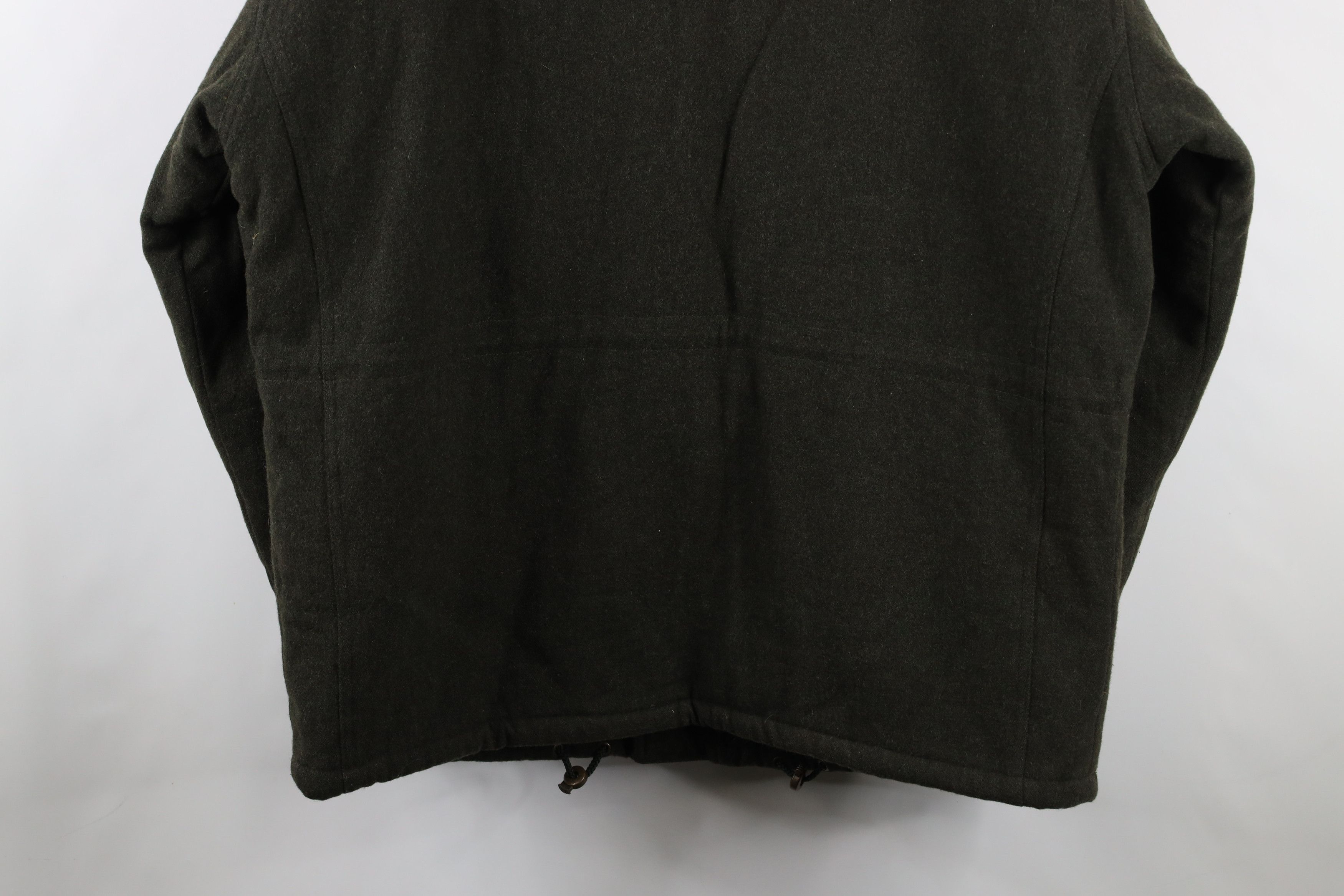 Cabelas × Vintage Vintage Cabelas Heavyweight Wool Chore Barn Jacket Green Size US XL / EU 56 / 4 - 13 Thumbnail