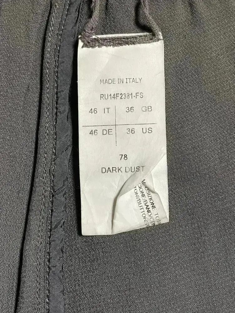 Rick Owens Sz 46 Rick Owens Dark Dust Shorts-2507 Size US 30 / EU 46 - 3 Thumbnail