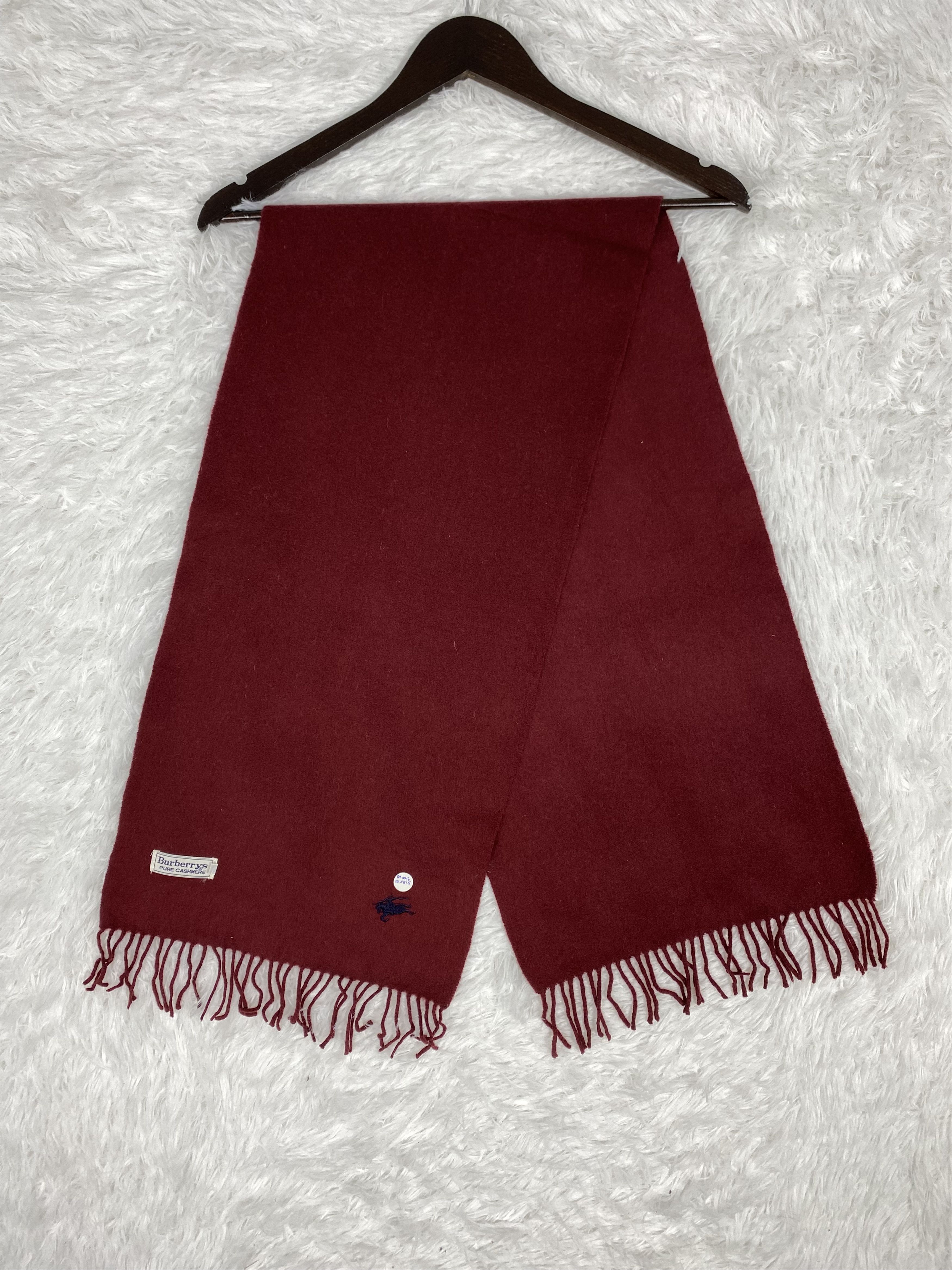 Burberry Vintage Burberry Scarf / Muffler Neckwear PM0046 Size ONE SIZE - 1 Thumbnail