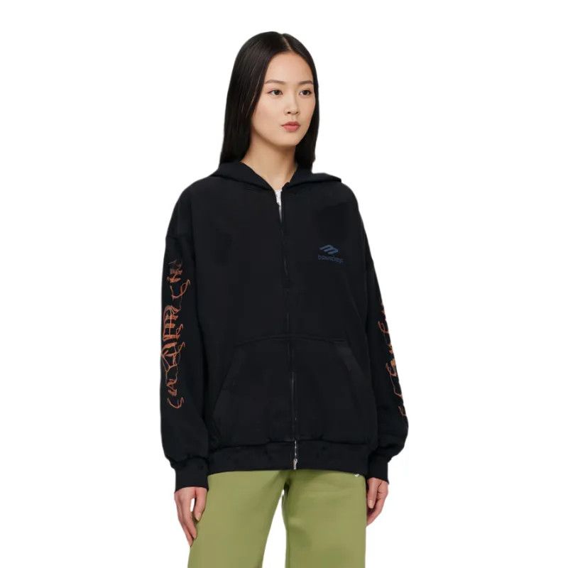 Balenciaga o1srvl11e1124 Dup / Heavy Metal Zip-Up Hoodie Small Fit Size S / US 4 / IT 40 - 7 Thumbnail