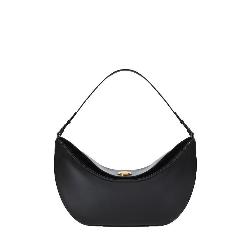 Jacquemus JACQUEMUS Ovalo Large Black Leather Top Handle Bag New & Aut Size ONE SIZE - 1 Thumbnail