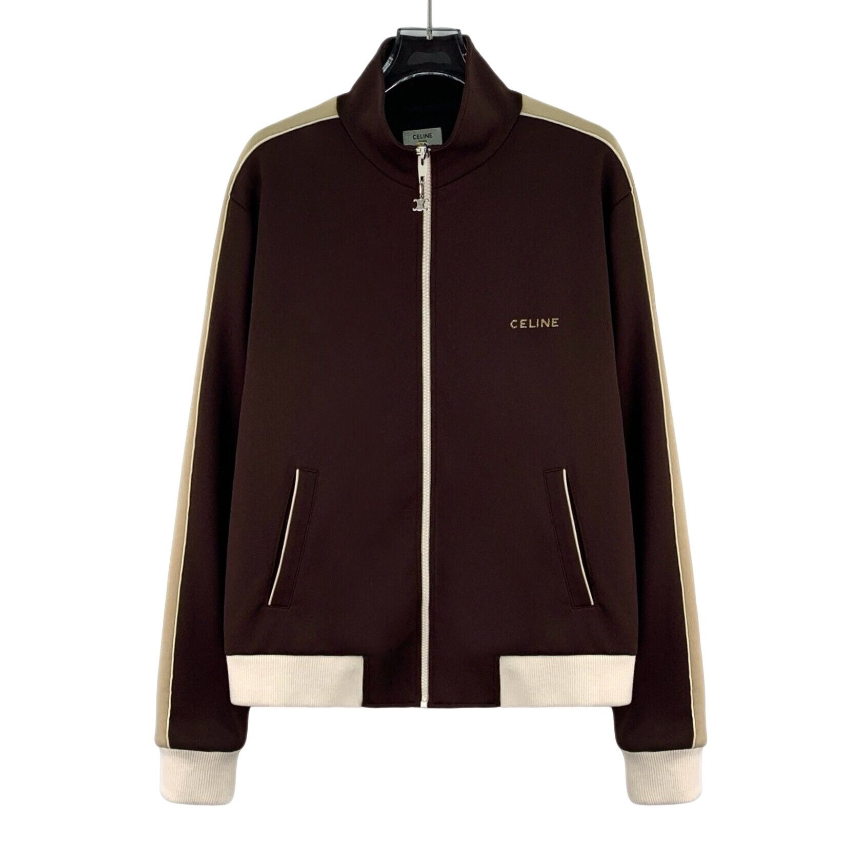 Celine Celine Le Palace Striped Track Jacket Size M Size US M / EU 48-50 / 2 - 1 Thumbnail