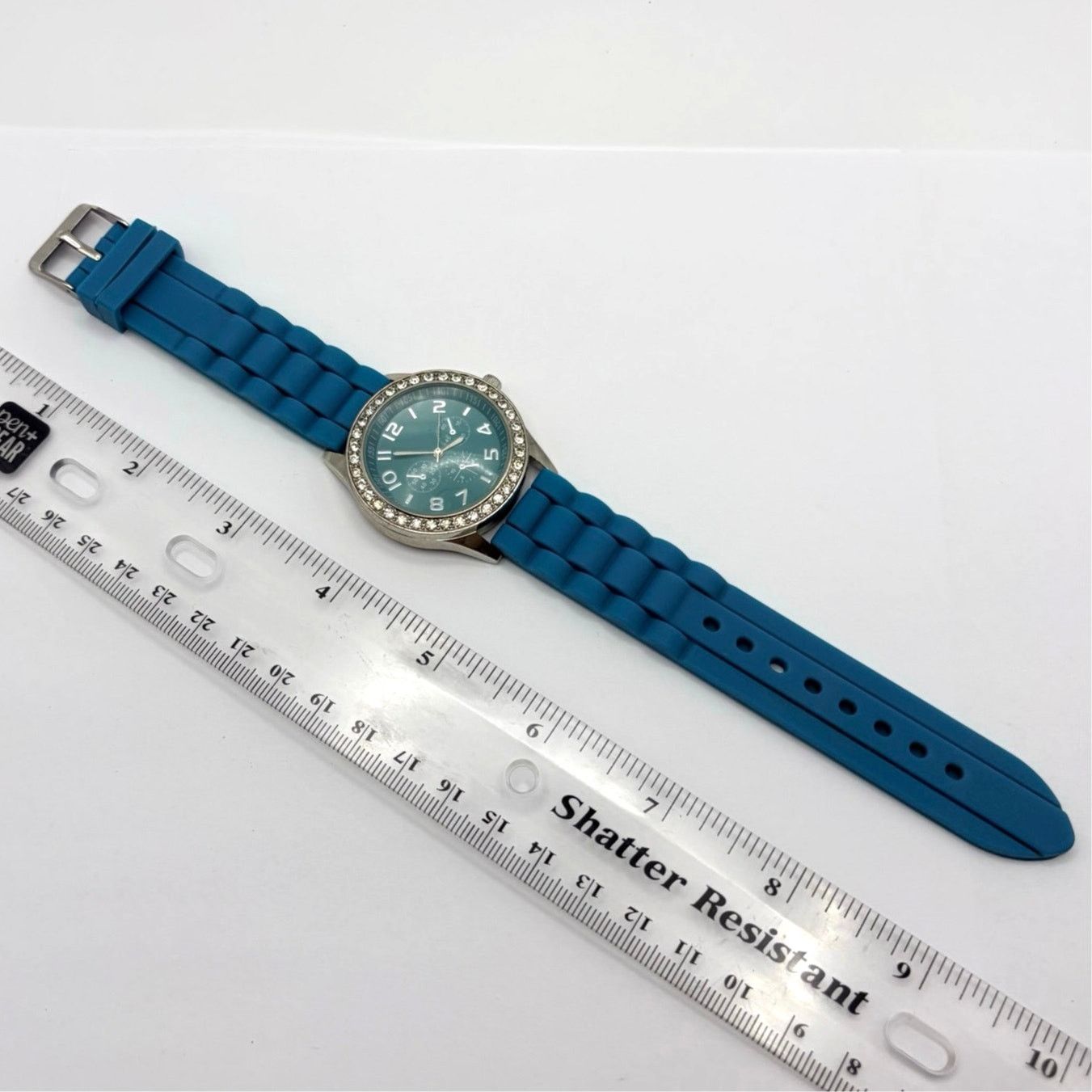 Other Silver & Blue Retro Watch Size ONE SIZE - 3 Thumbnail