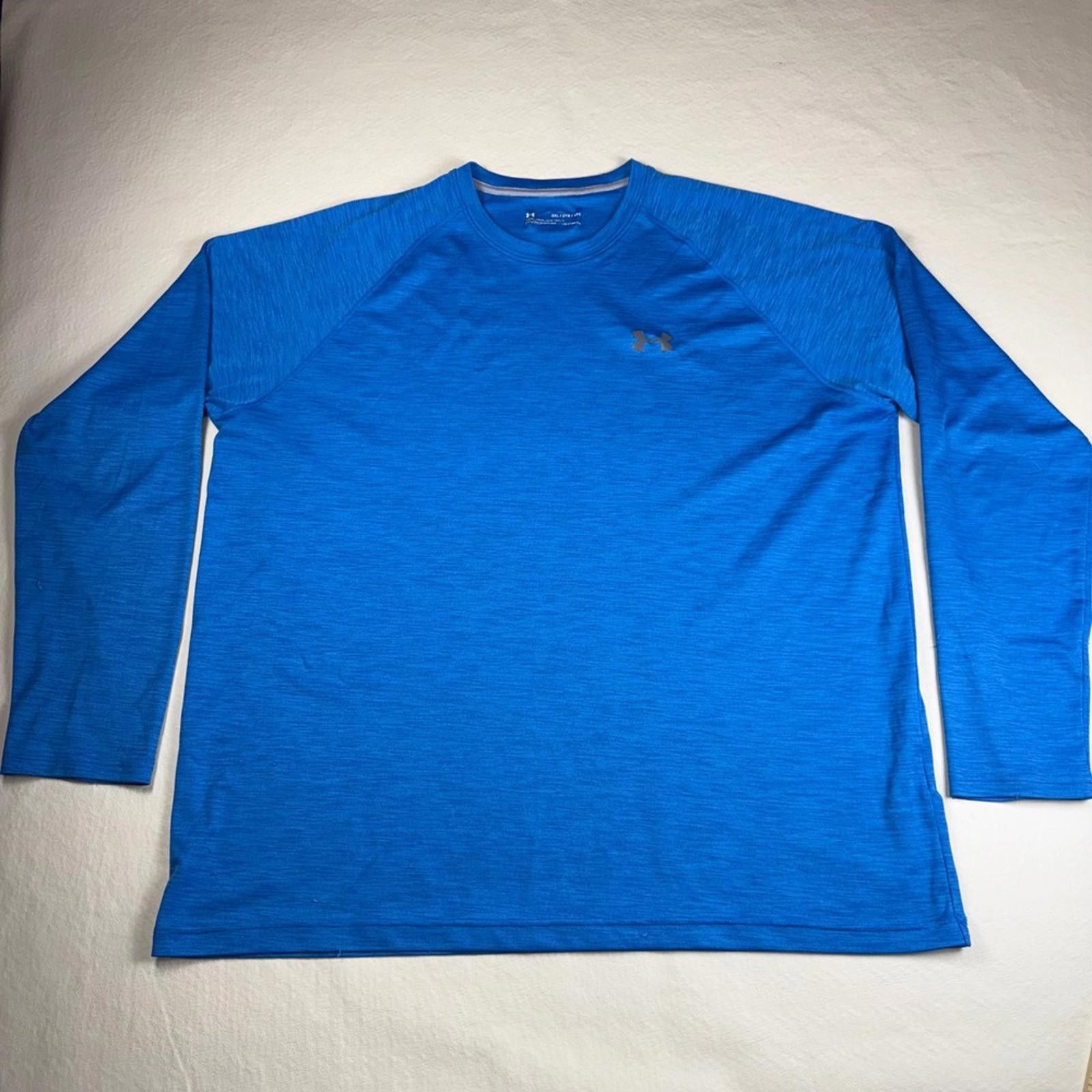 Under Armour Under Armour Mens HeatGear Long Sleeve Shirt 2XL Loose Fit Size US XXL / EU 58 / 5 - 1 Thumbnail