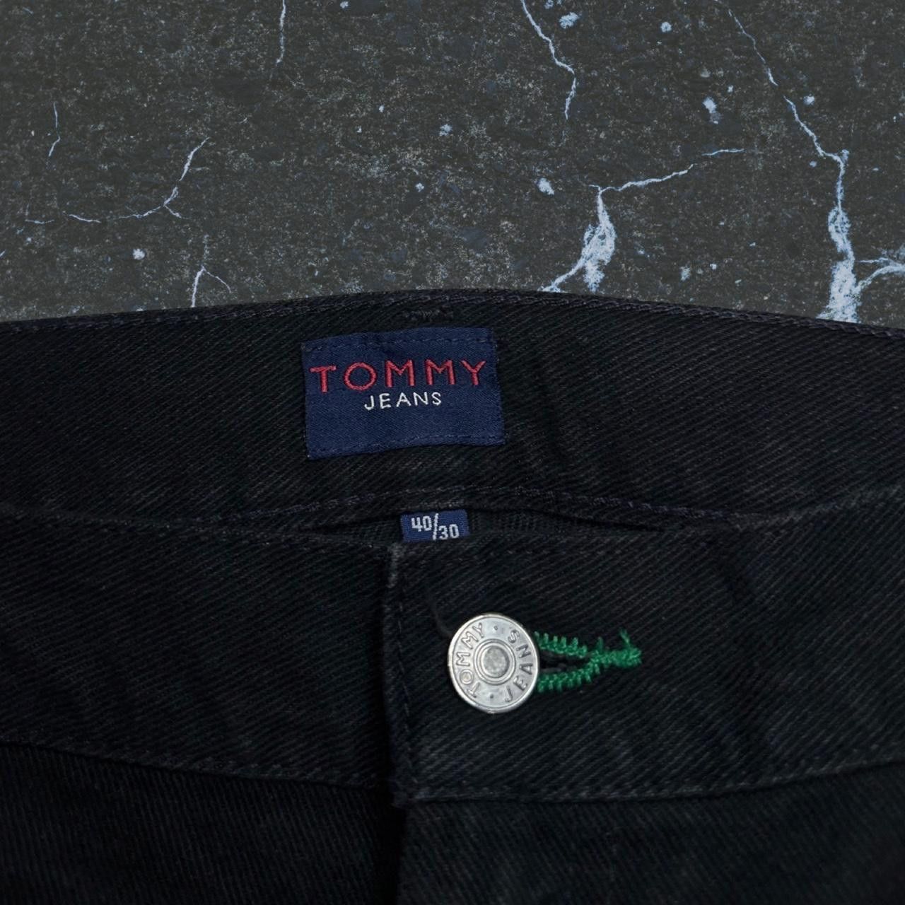 Tommy Hilfiger Tommy Hilfiger black baggy carpenter jeans Size US 40 / EU 56 - 3 Thumbnail