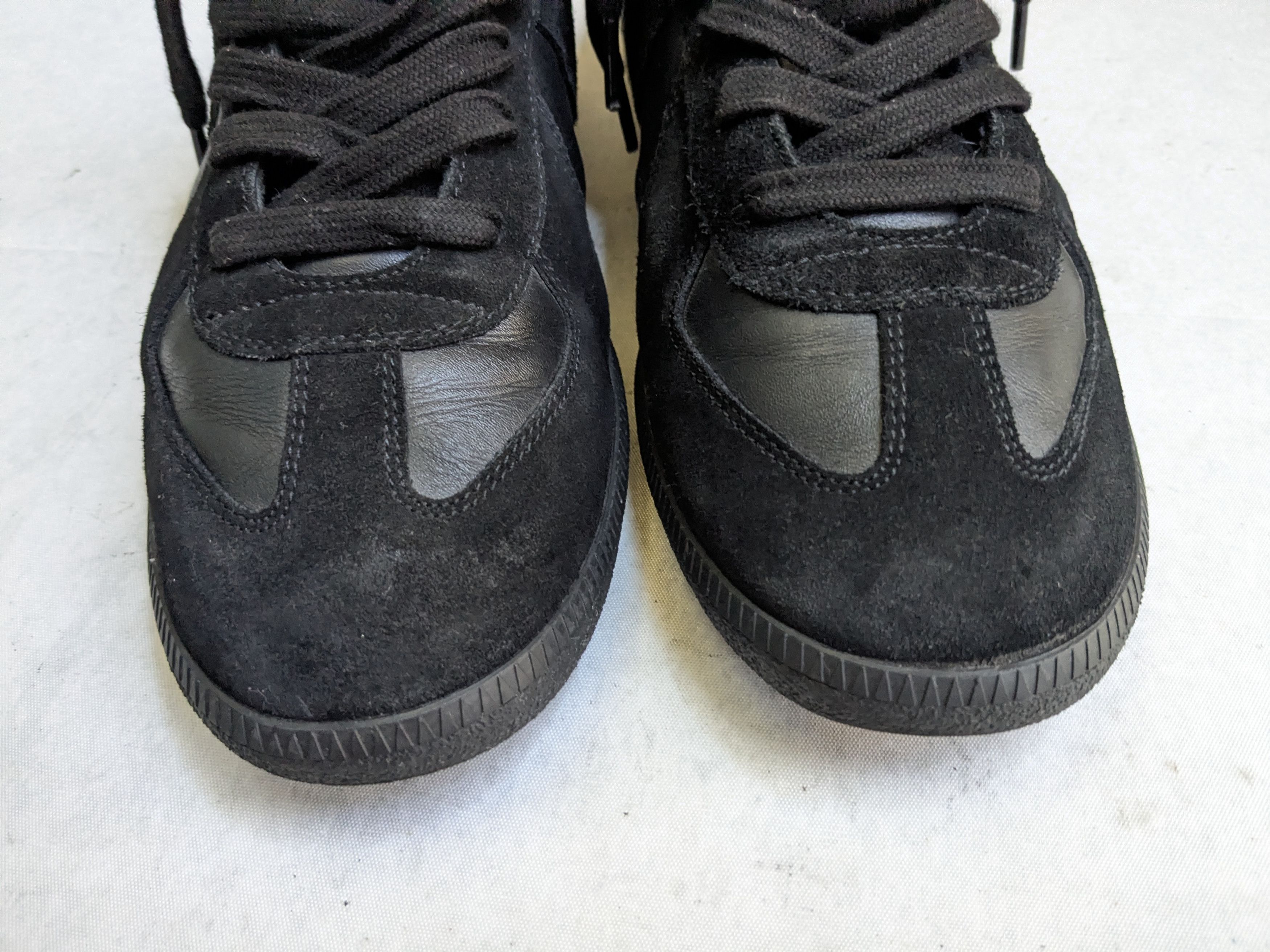 Maison Margiela Maison Margiela Replica GAT Black 12 45 Low Tops Size US 12 / EU 45 - 4 Thumbnail