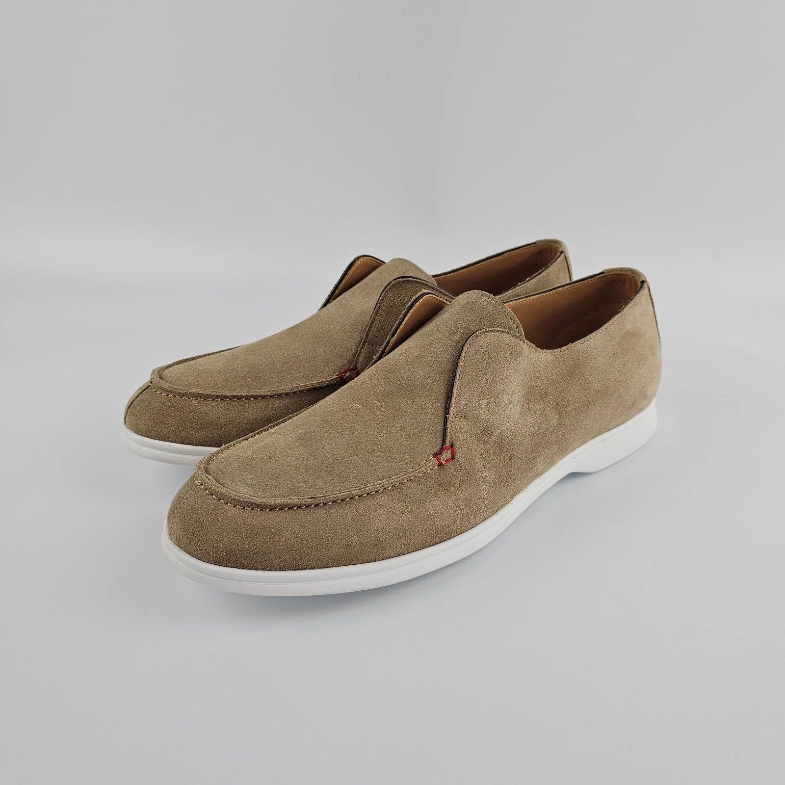 Kiton KITON Beige Suede Loafers New And Authentic Size US 11.5 / EU 44-45 - 1 Thumbnail